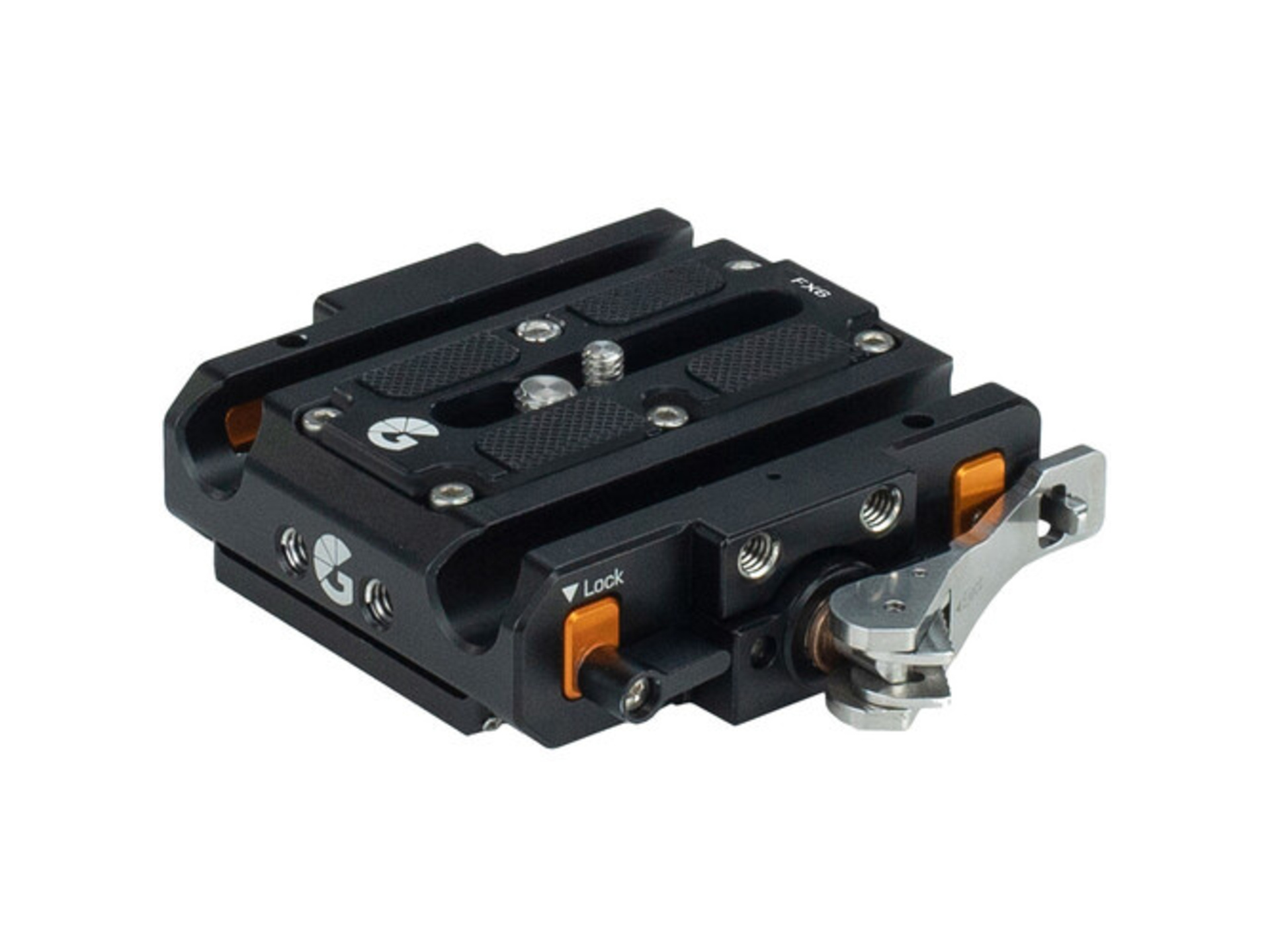 Bright Tangerine LeftField 3 Quick Release Baseplate for Sony FX6