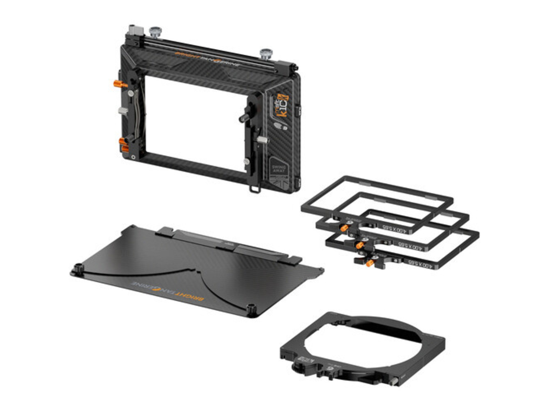 Bright Tangerine Misfit Kick Mk II 3-Stage ONE Tray Matte Box Kit