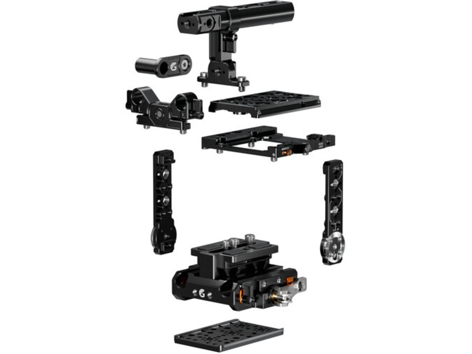 Bright Tangerine LeftField 3 Advanced Kit for RED V-RAPTOR