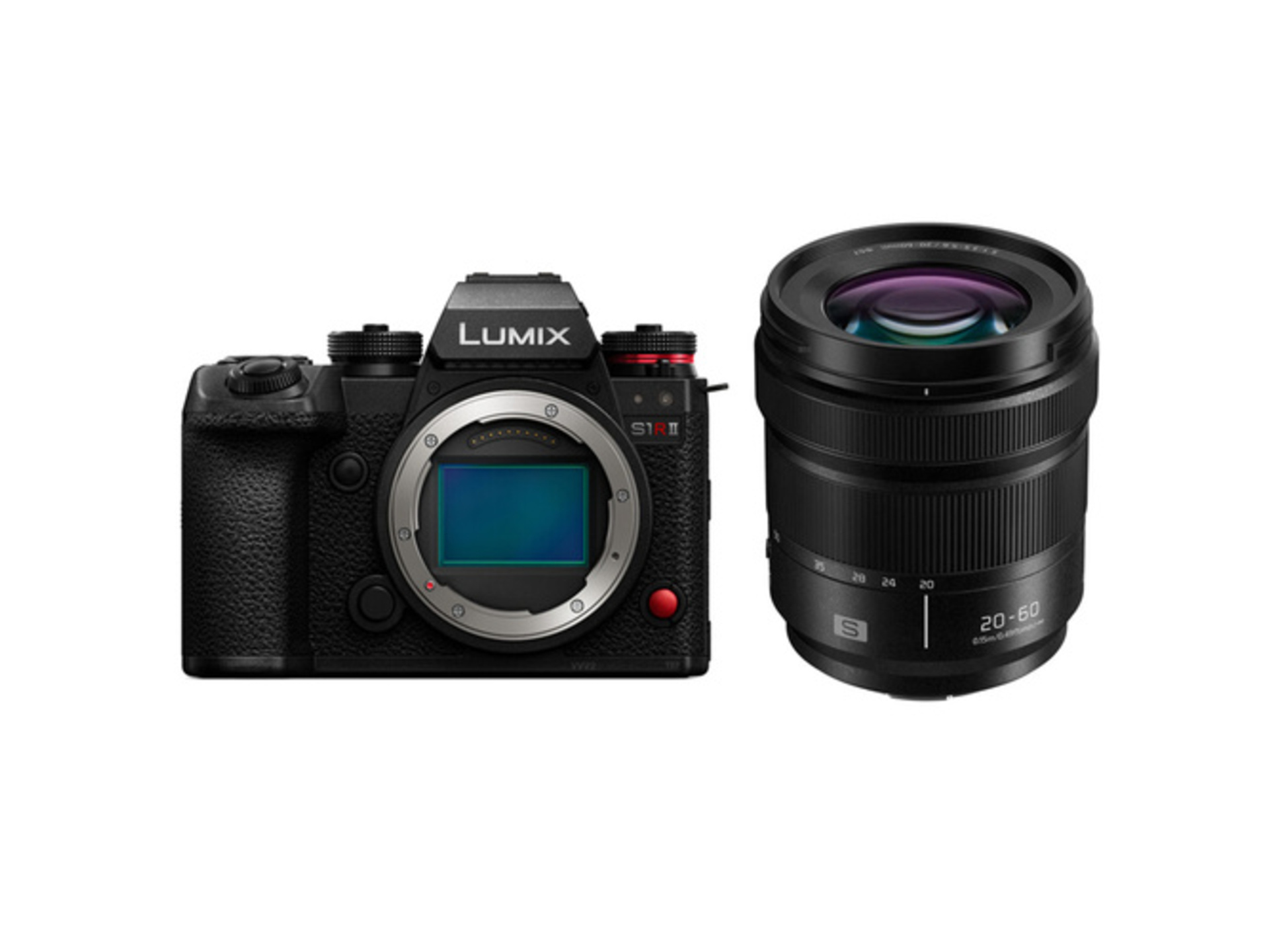 Panasonic Lumix S1R II Mirrorless Camera with 20-60mm F3.5-5.6 Lens
