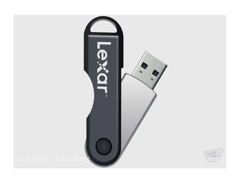 Lexar 16GB JumpDrive TwistTurn USB