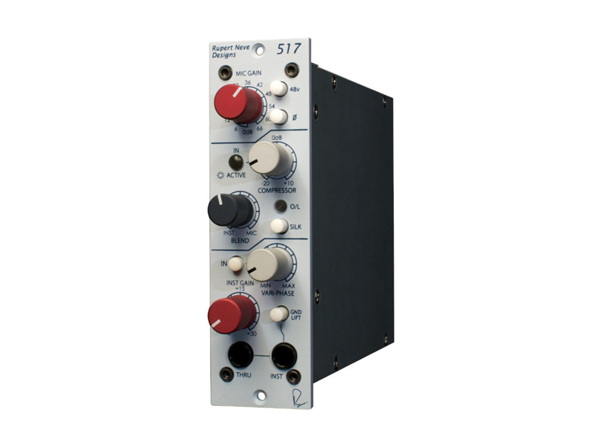 Rupert Neve Designs 517 - DI/Preamp/Compressor with Variphase (500 Series Module)