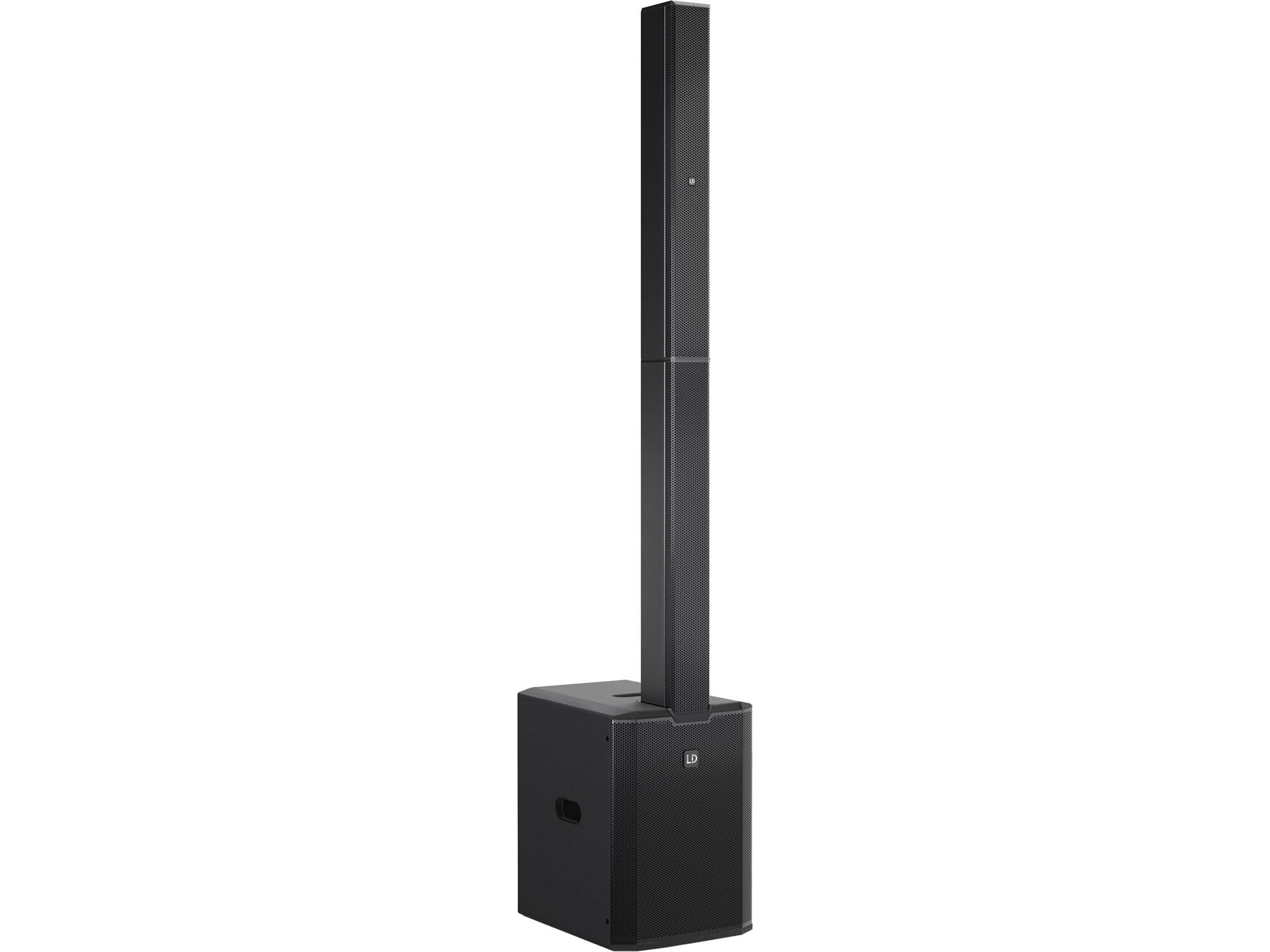 LD Systems MAUI 28 G3 MIX Portable 2060W Powered Column PA System (Black)