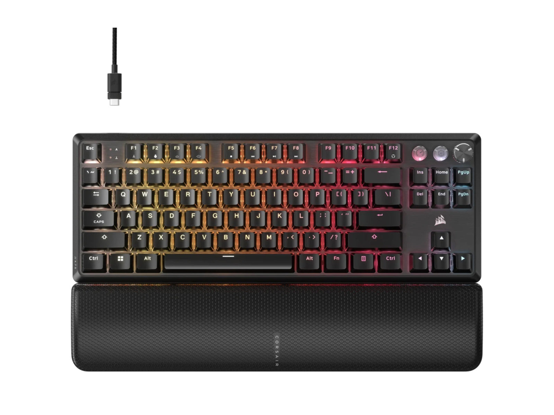 Corsair K70 PRO TKL RGB Mechanical Gaming Keyboard (Black)