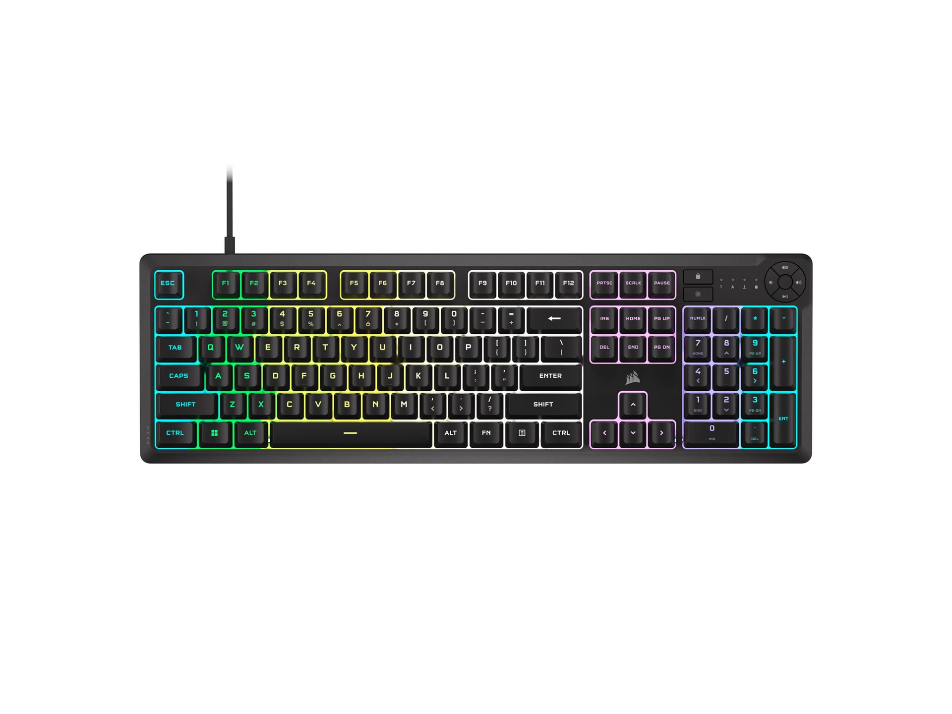 Corsair K55 CORE RGB Gaming Keyboard (Black)