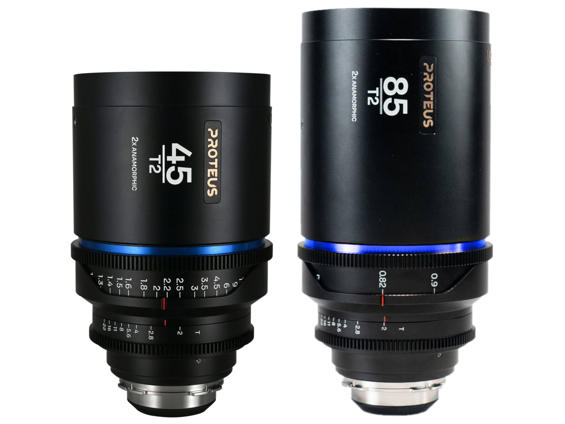 Laowa Proteus 45mm and 85mm 2X Anamorphic 2-Lens Bundle with EF Adapter (Arri PL, Blue, Metres)