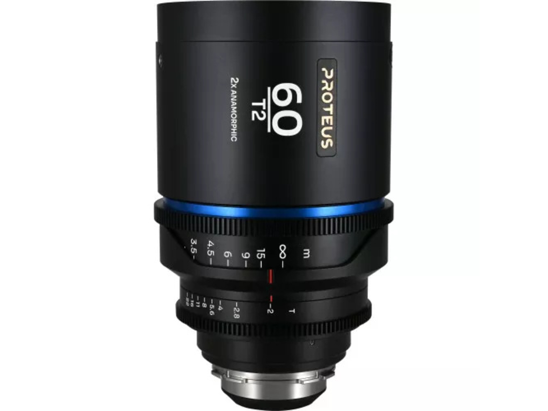 Laowa Proteus 60mm T2.0 2X Anamorphic Lens with EF Adapter (PL Mount, Blue, Metres)