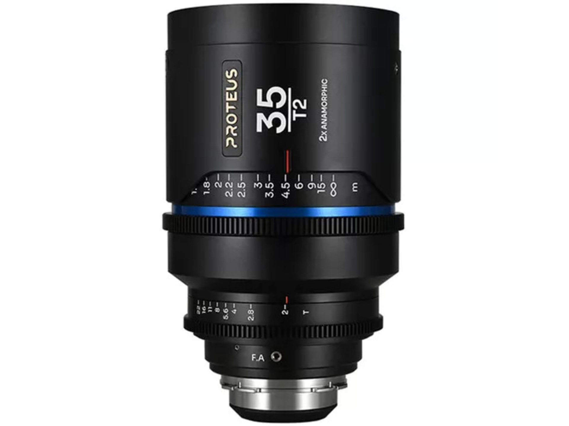 Laowa Proteus 35mm T2.0 2X Anamorphic Lens with EF Adapter (PL Mount, Blue, Metres)