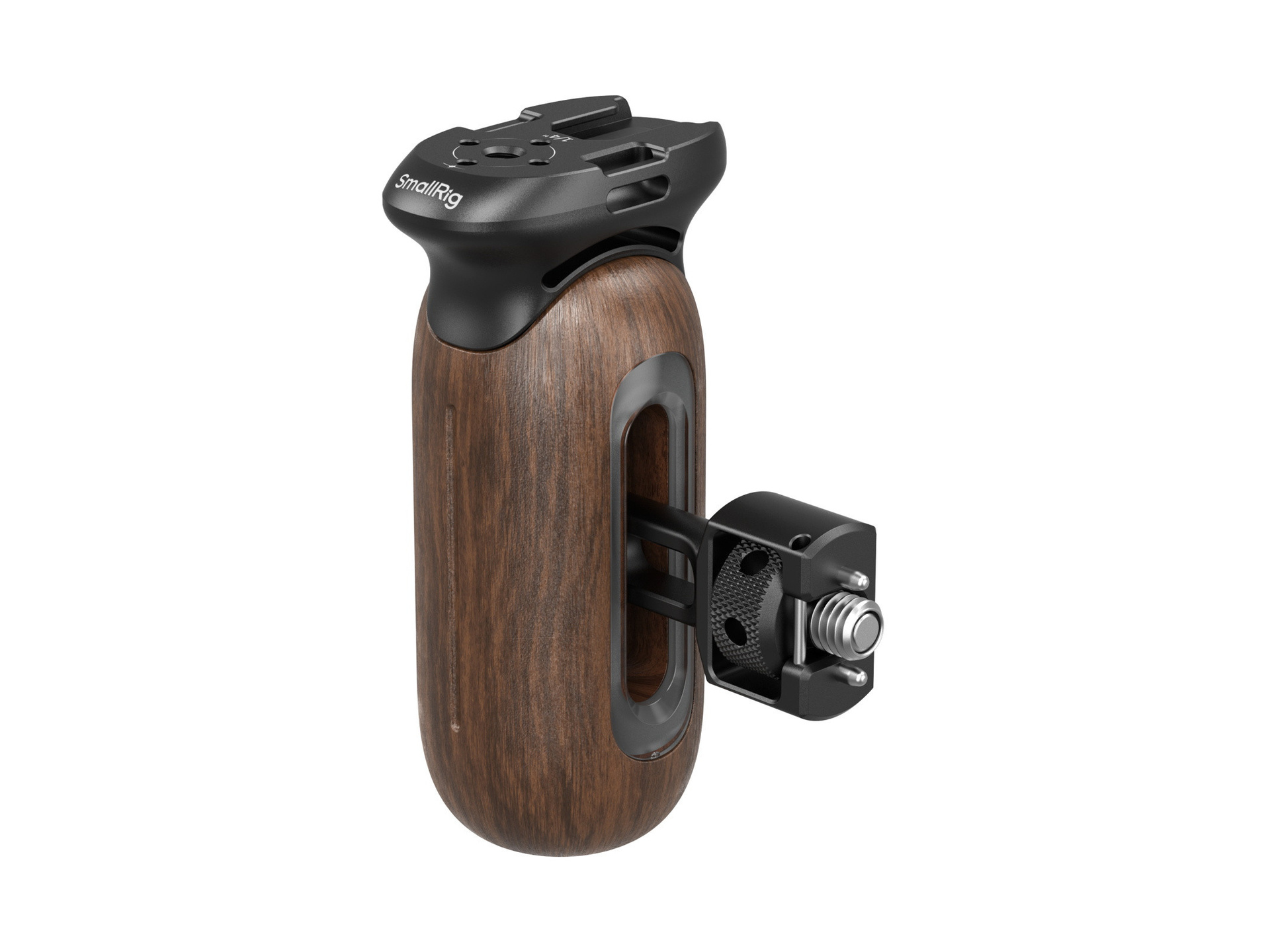 SmallRig 5238 Wooden Side Handle with 1/4"-20 & 3/8''-16 ARRI Locating Screws