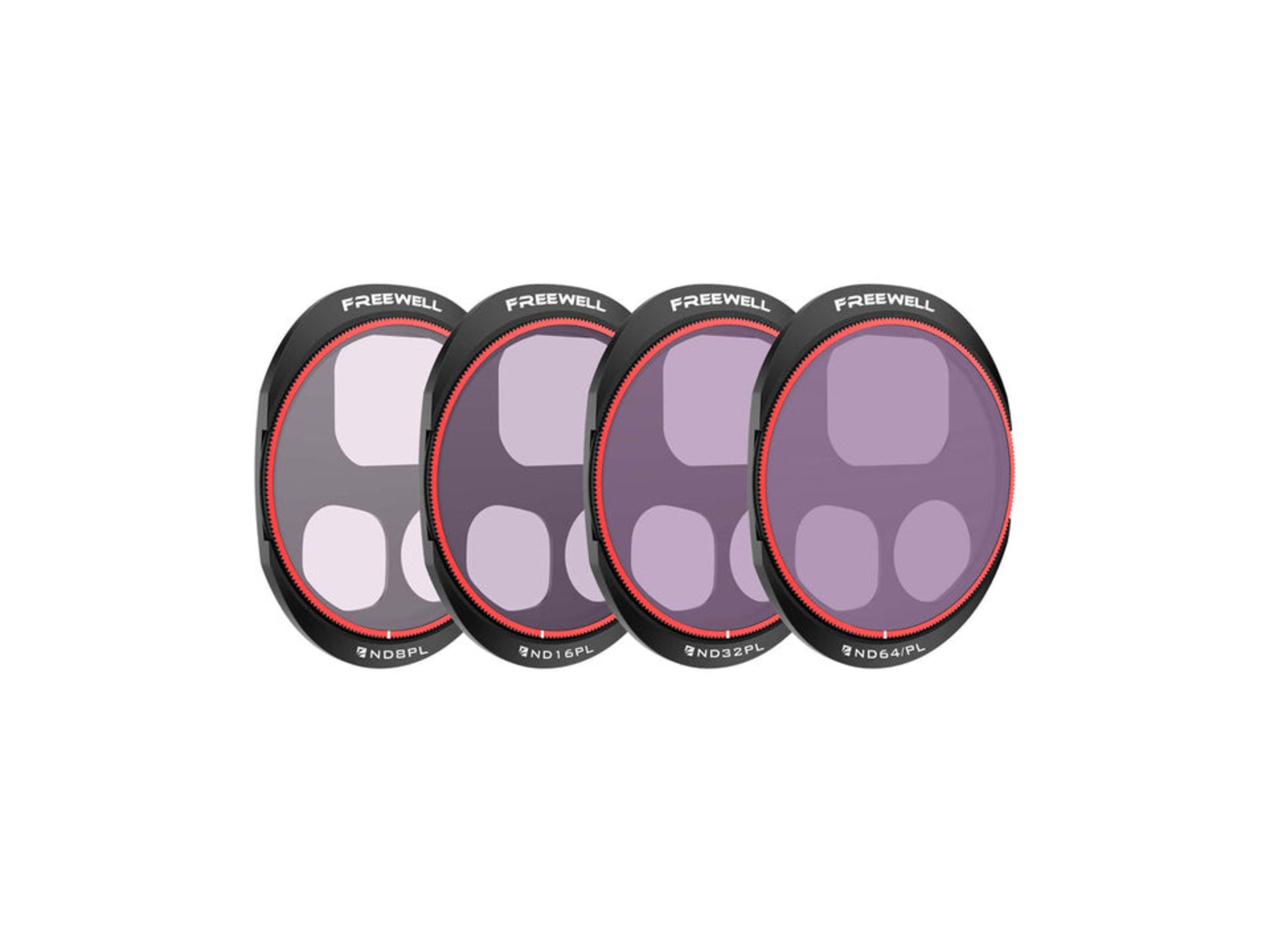Freewell Bright Day Split ND/PL Filters for DJI Mavic 4 Pro (4 Pack)