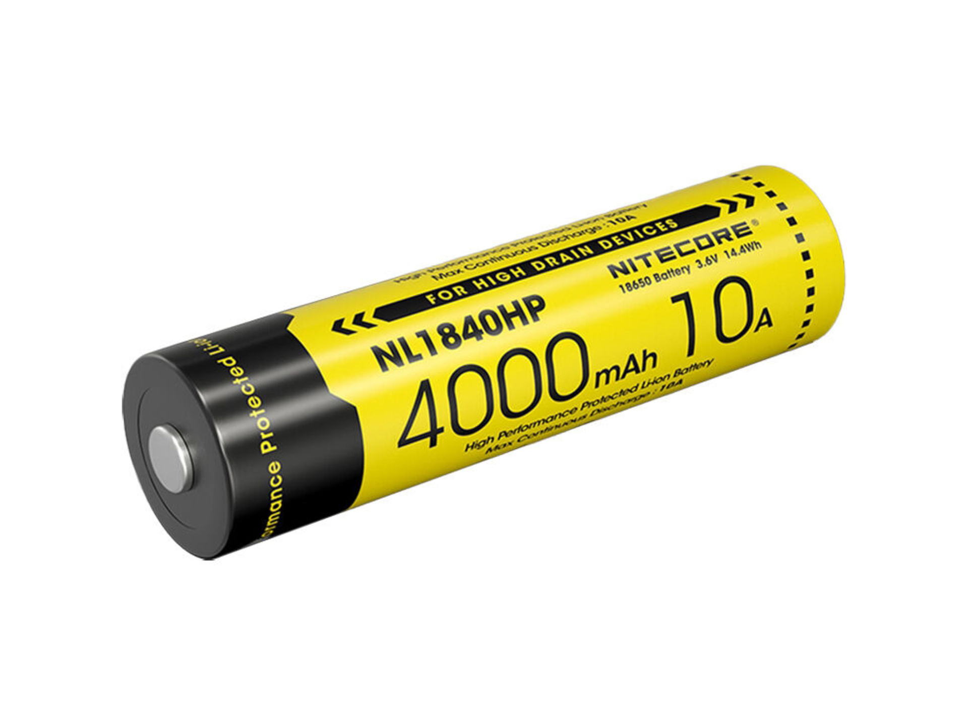 Nitecore NL1840HP 18650 Li-Ion Battery (4000mAh)