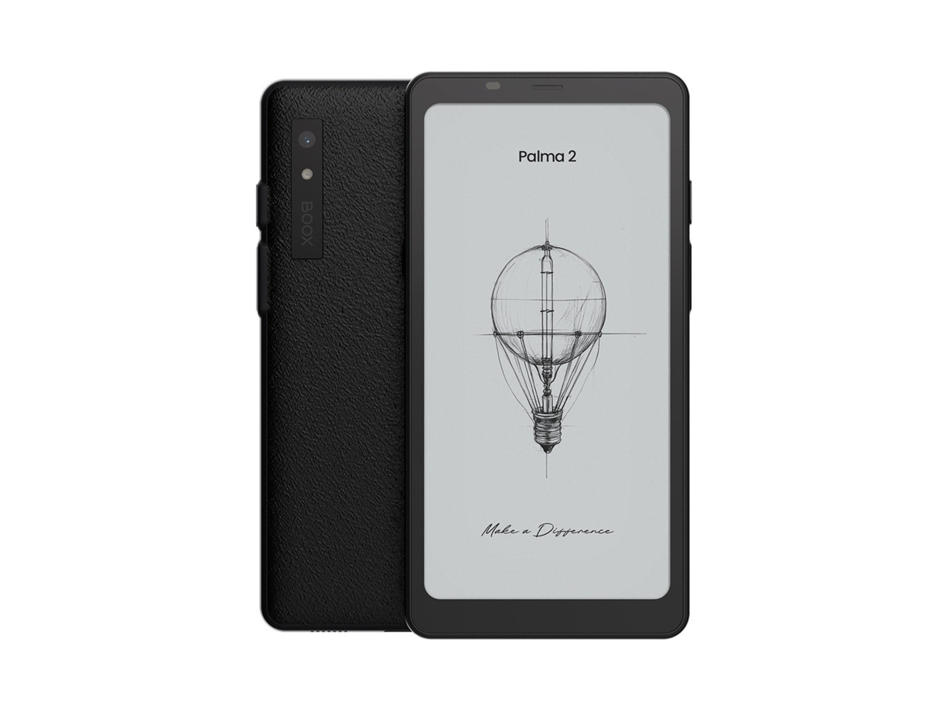 Boox 6.13" Palma 2 E-Ink Tablet with Flip-Fold Protective Case (Black)