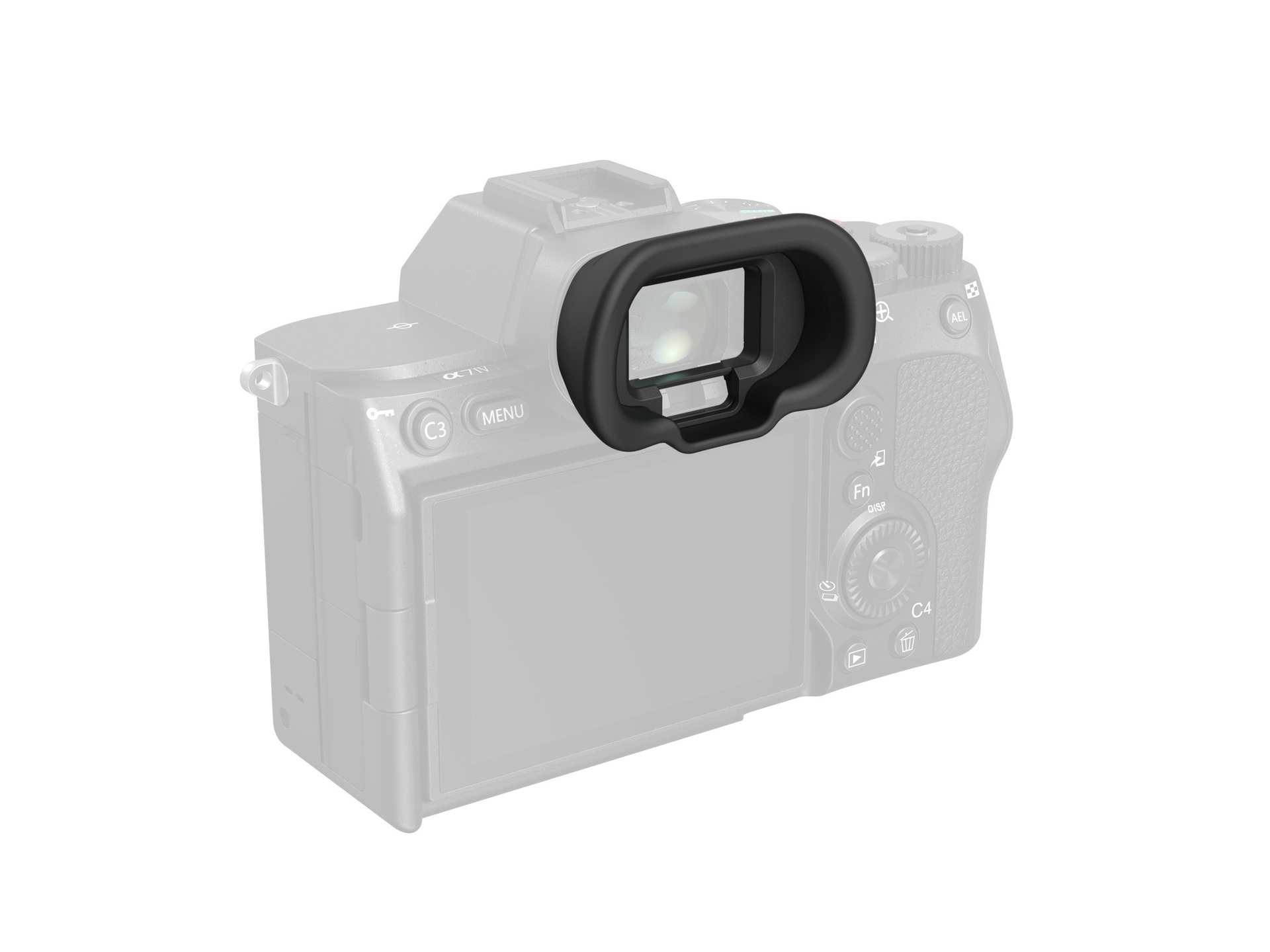 SmallRig 5255 Camera Viewfinder Eyecup for Selected Sony Alpha 1 / Alpha 7 / Alpha 9 Series Cameras