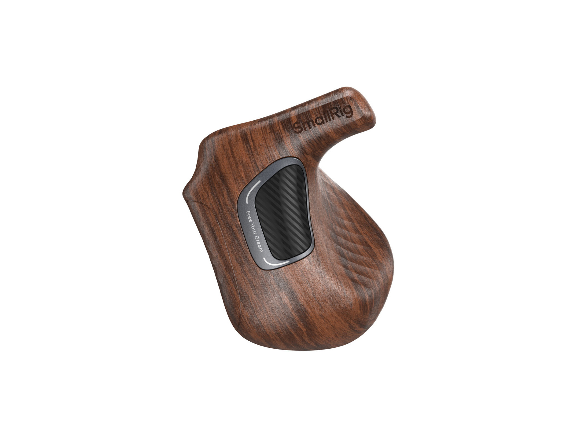 SmallRig 5161 "ImageGrip" Series Wooden Handle with NATO Clamp (Left Side)