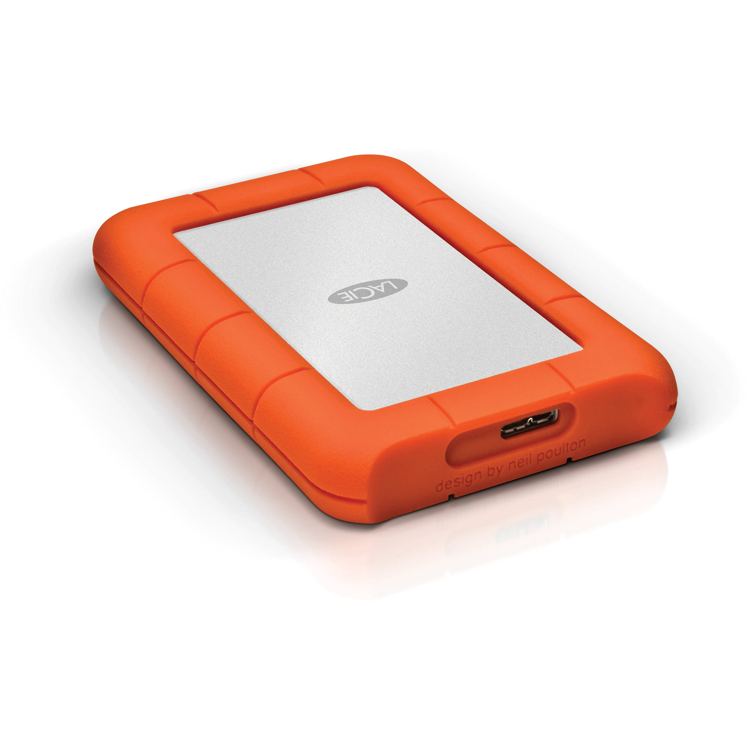 LaCie 500GB Rugged USB 3.0 Mini Portable Hard Drive