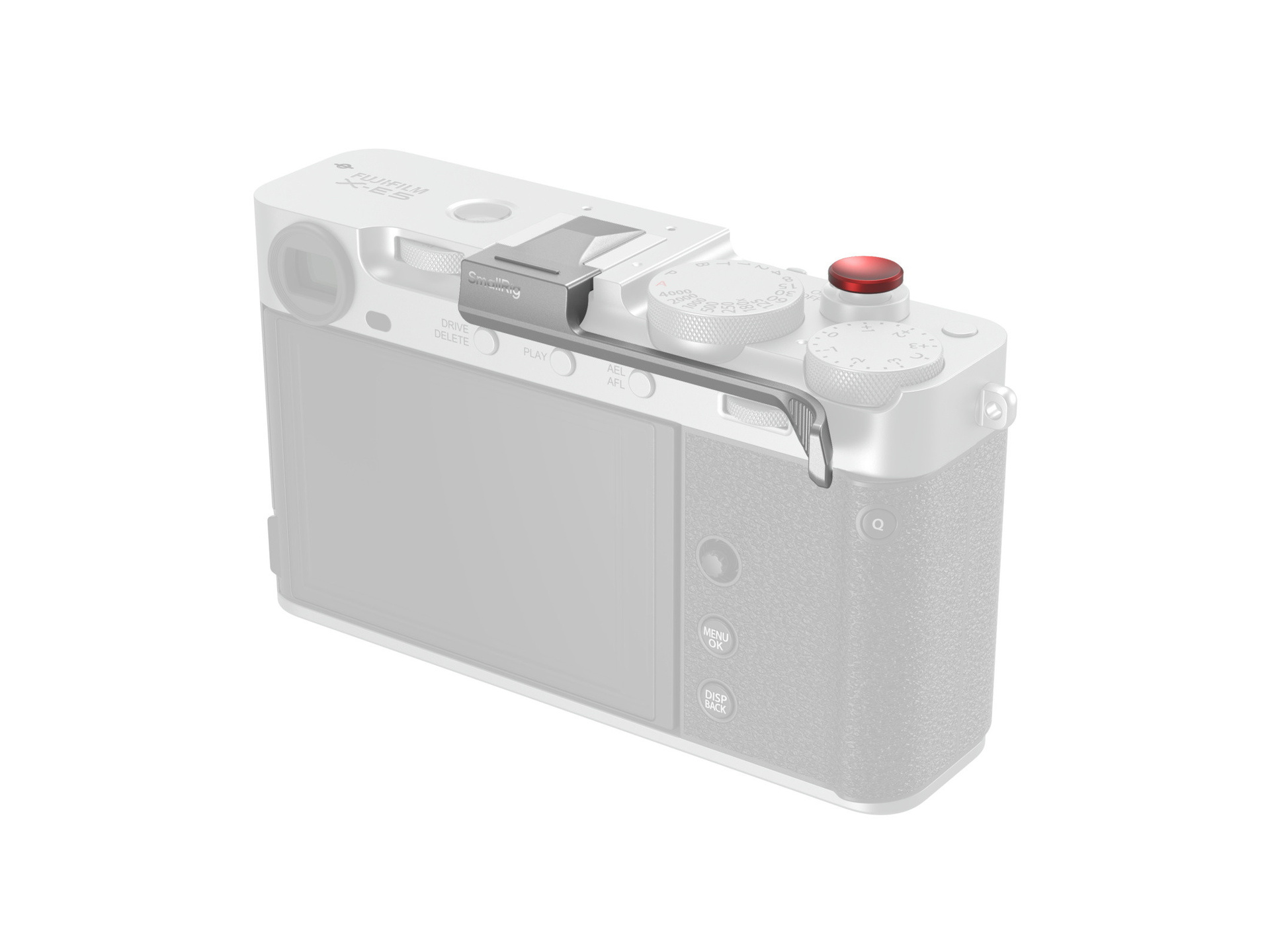 SmallRig 5451 Thumb Grip for FUJIFILM X-E5 (Silver)