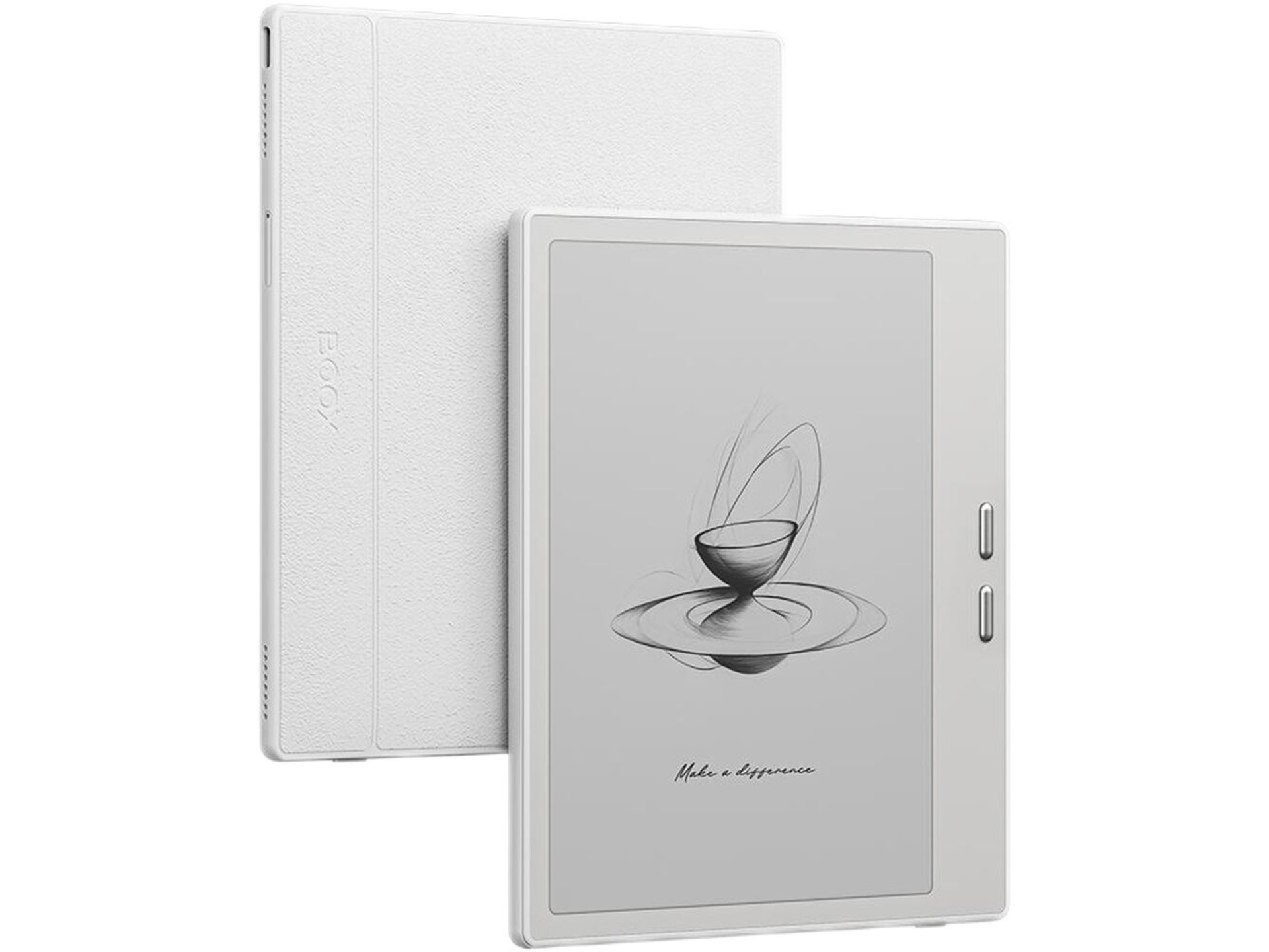 Boox 7" Go 7 E-ink Tablet with Magnetic Case (White)