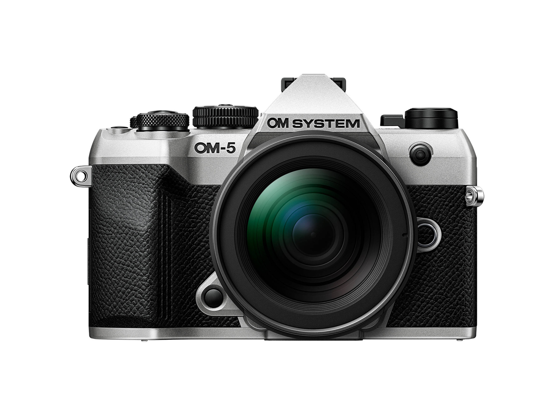 OM SYSTEM OM-5 Mark II Mirrorless Camera with 12-45mm f/4 Lens (Silver)