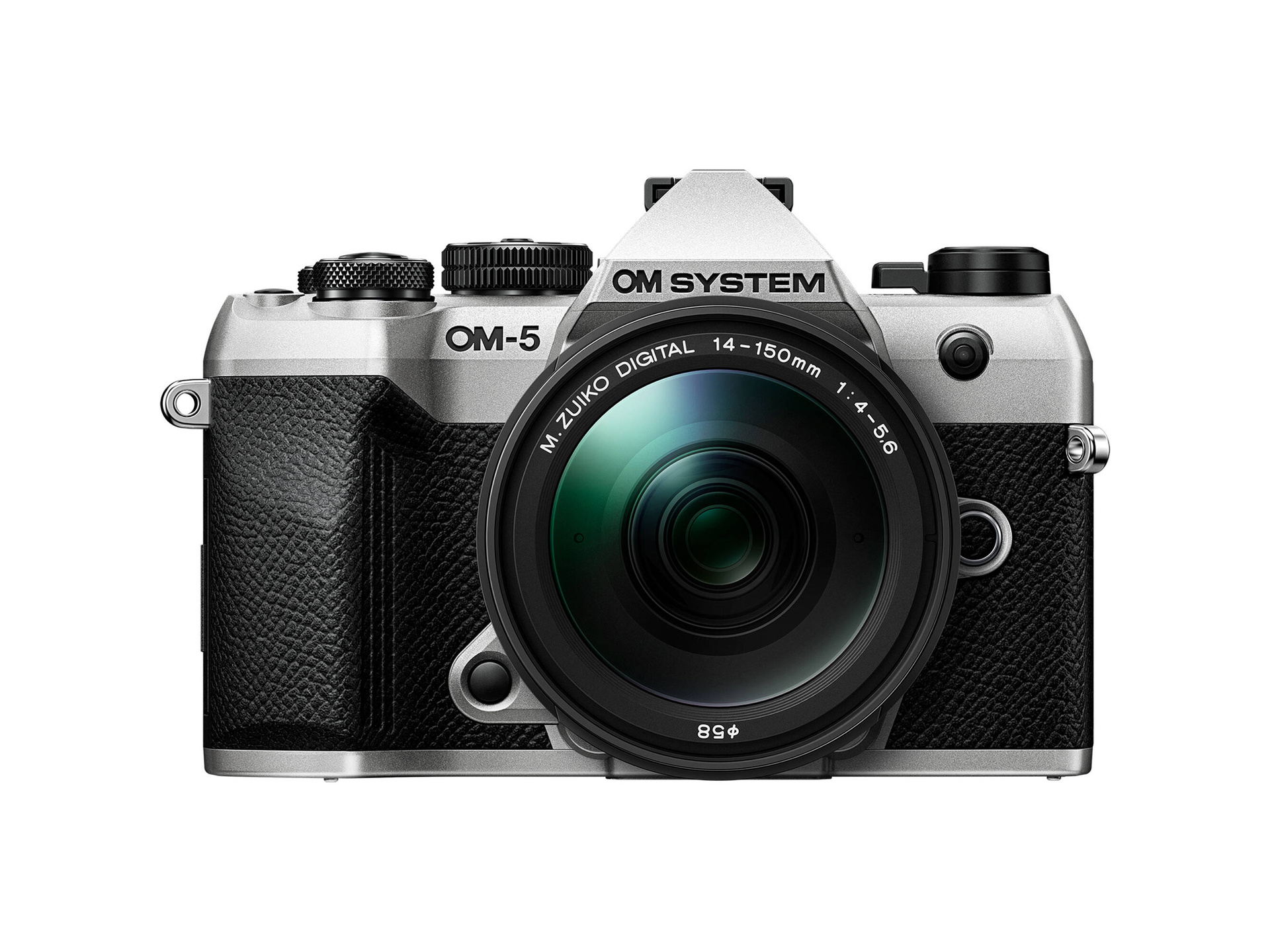 OM SYSTEM OM-5 Mark II Mirrorless Camera with 14-150mm f/4-5.6 II Lens (Silver)