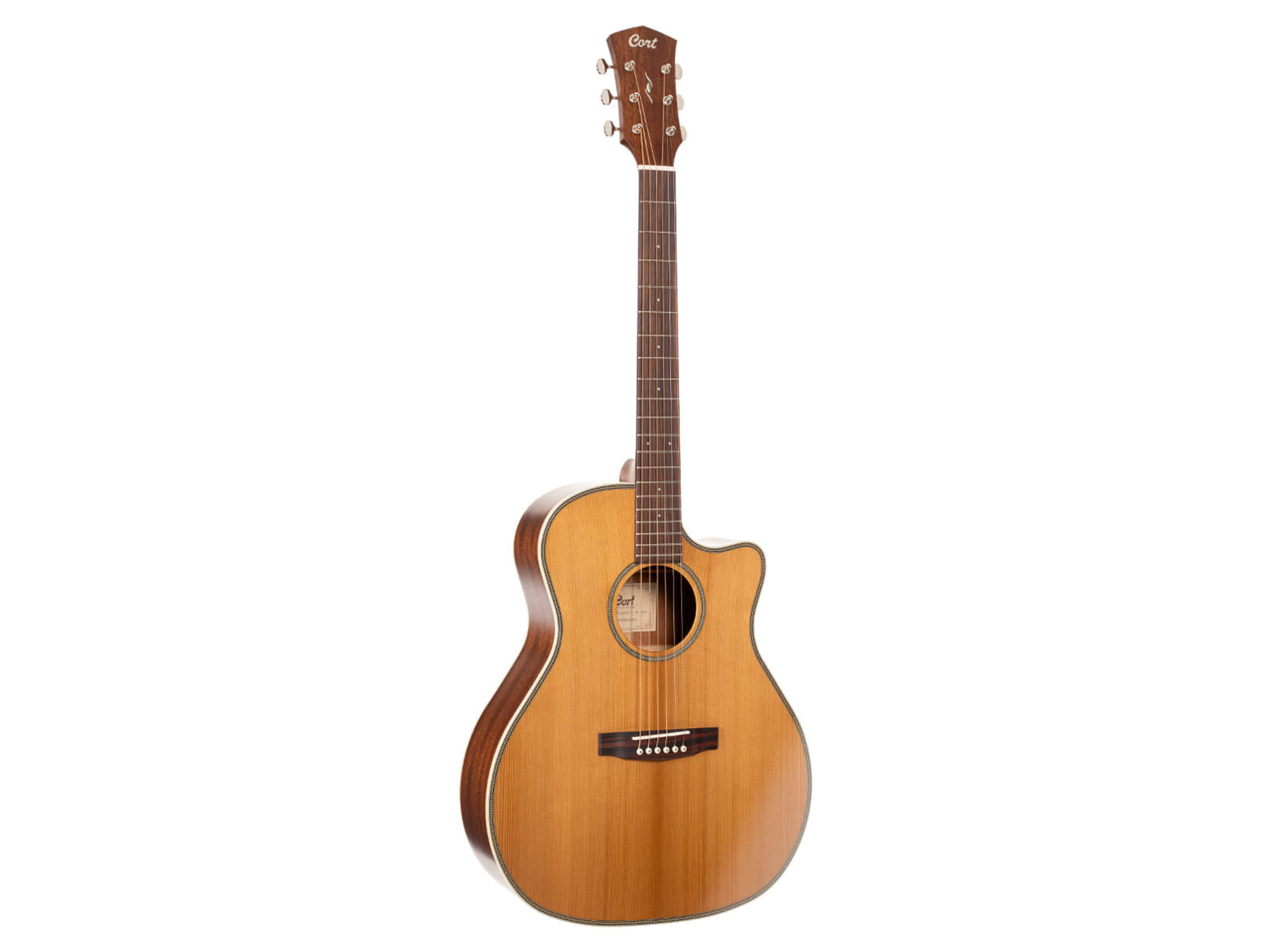 Cort Essence-GA4 Acoustic Guitar with Bag (Natural Semi-Gloss)