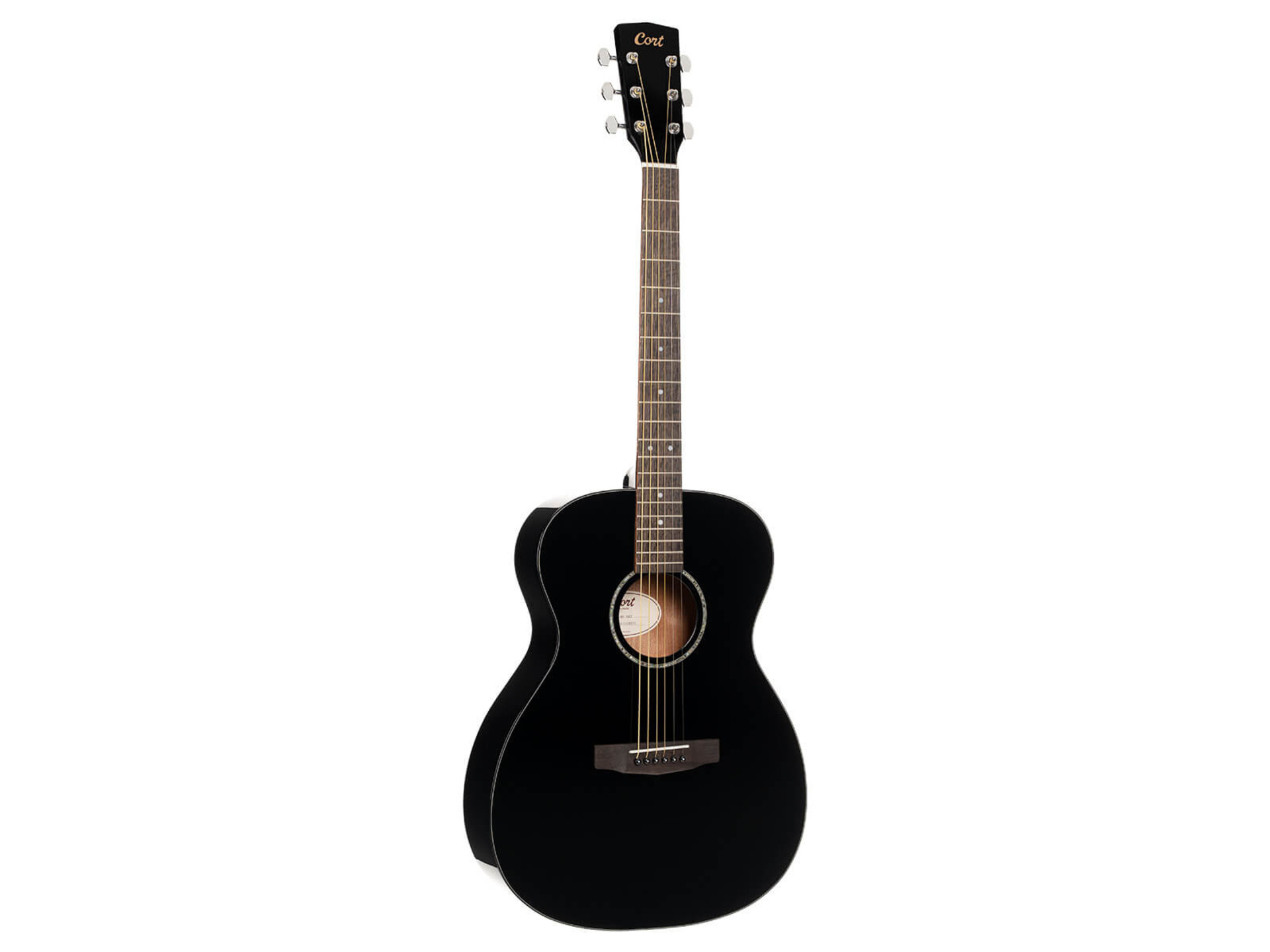 Cort L60 Acoustic Guitar with Bag (Black Gloss)