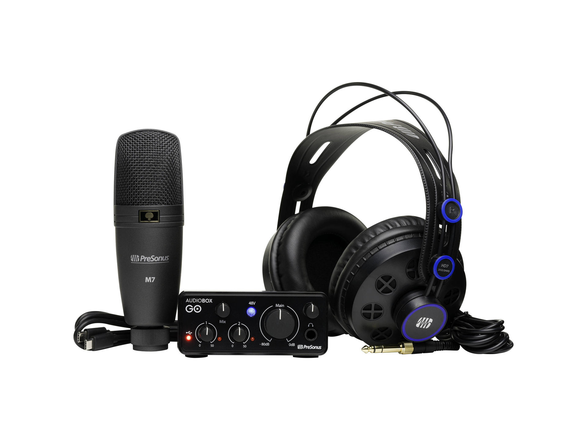 PreSonus AudioBox Go Creator Hardware/Software Recording Bundle