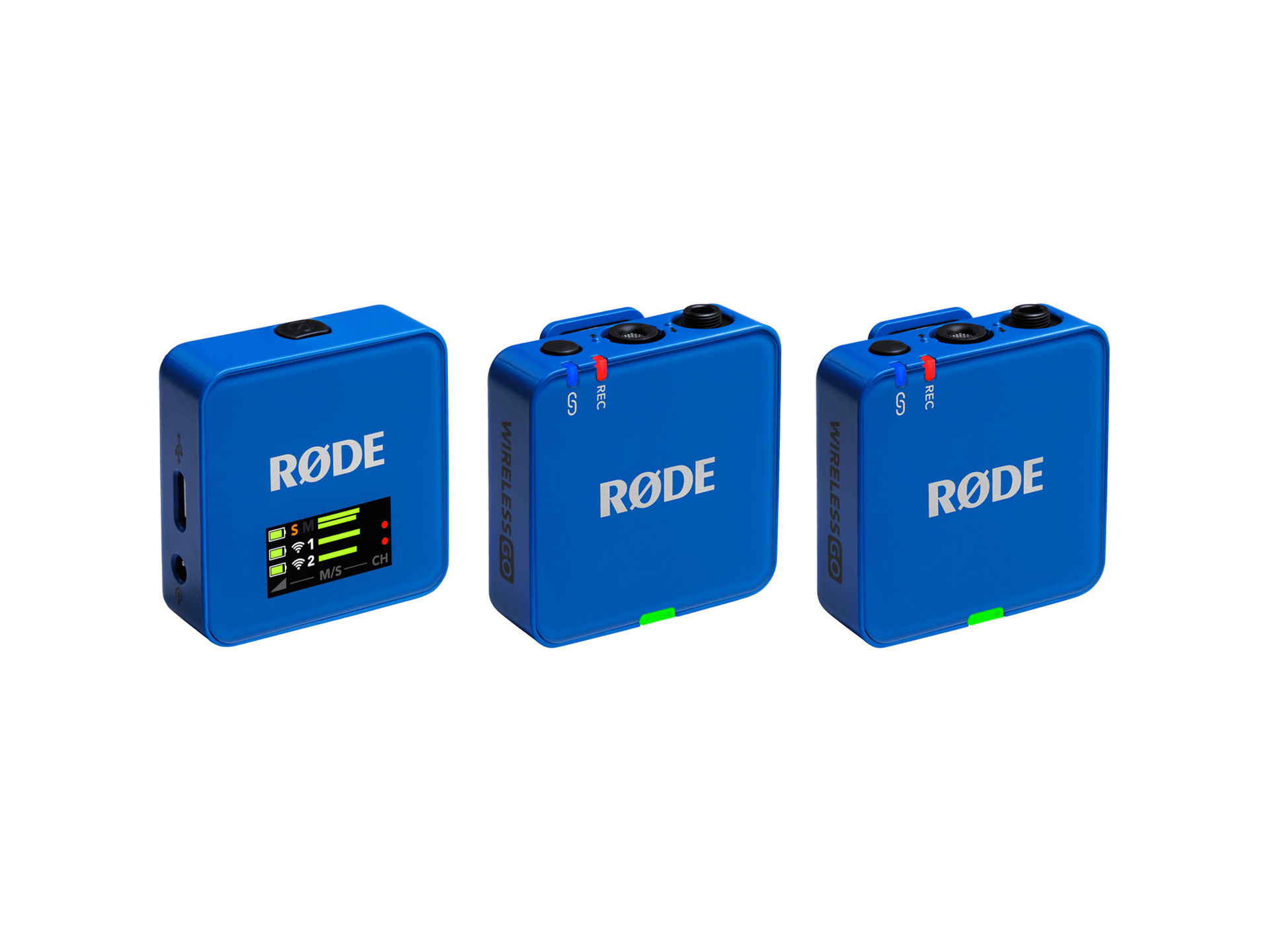 RODE Wireless GO Compact Wireless Microphone System (Gen 3, Cobalt)