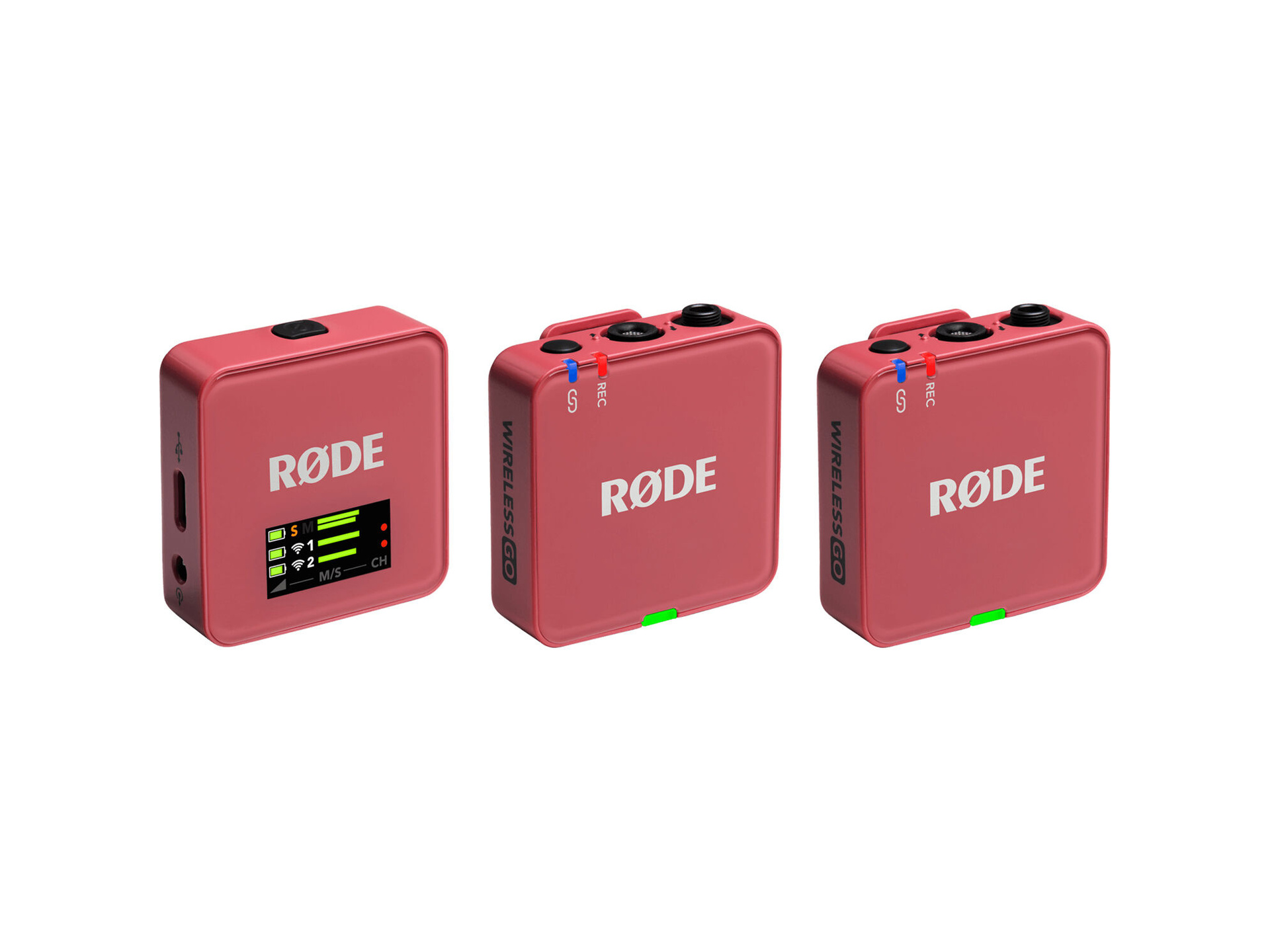 RODE Wireless GO Compact Wireless Microphone System (Gen 3, Rose)
