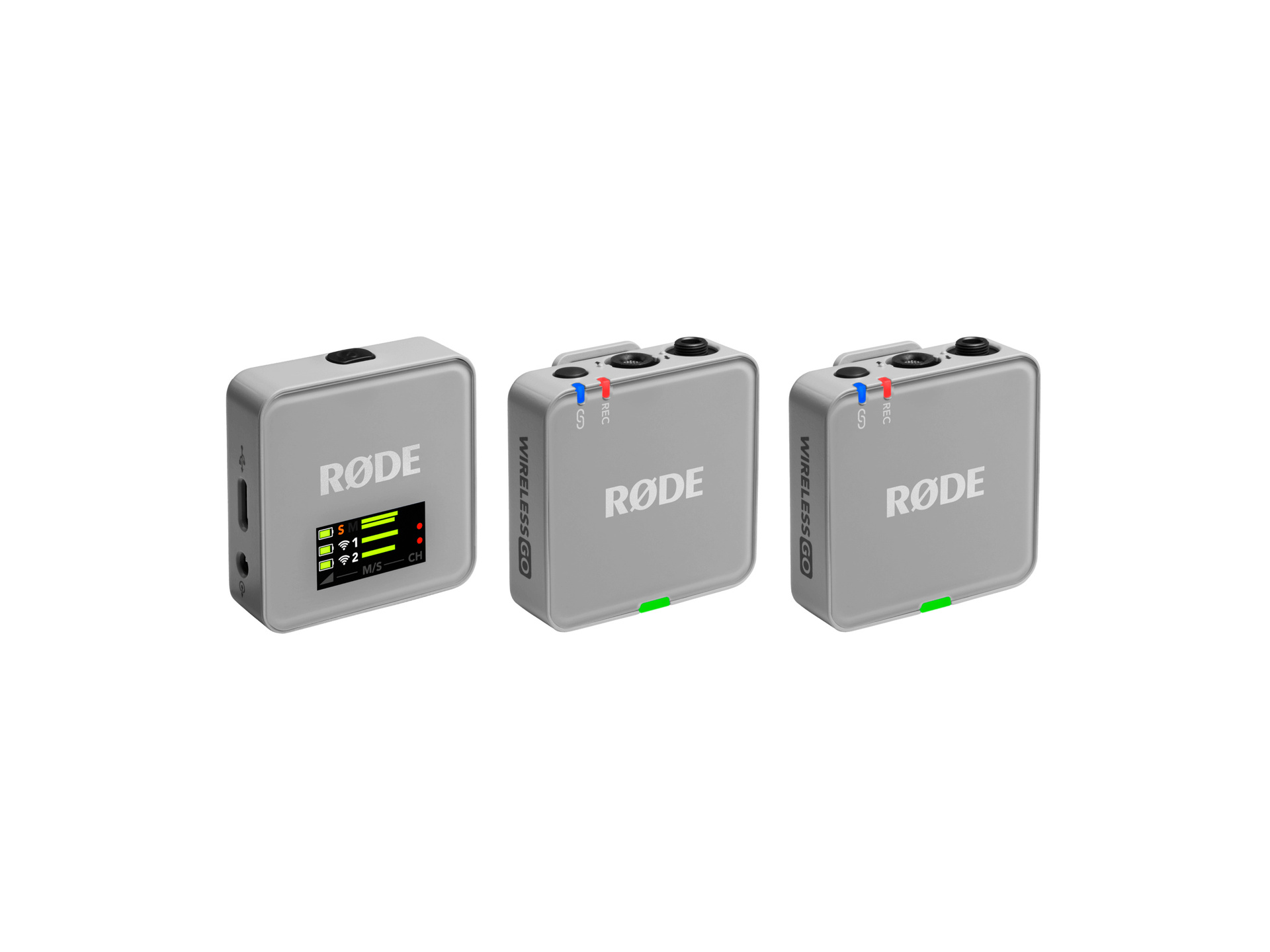 RODE Wireless GO Compact Wireless Microphone System (Gen 3, Stone)