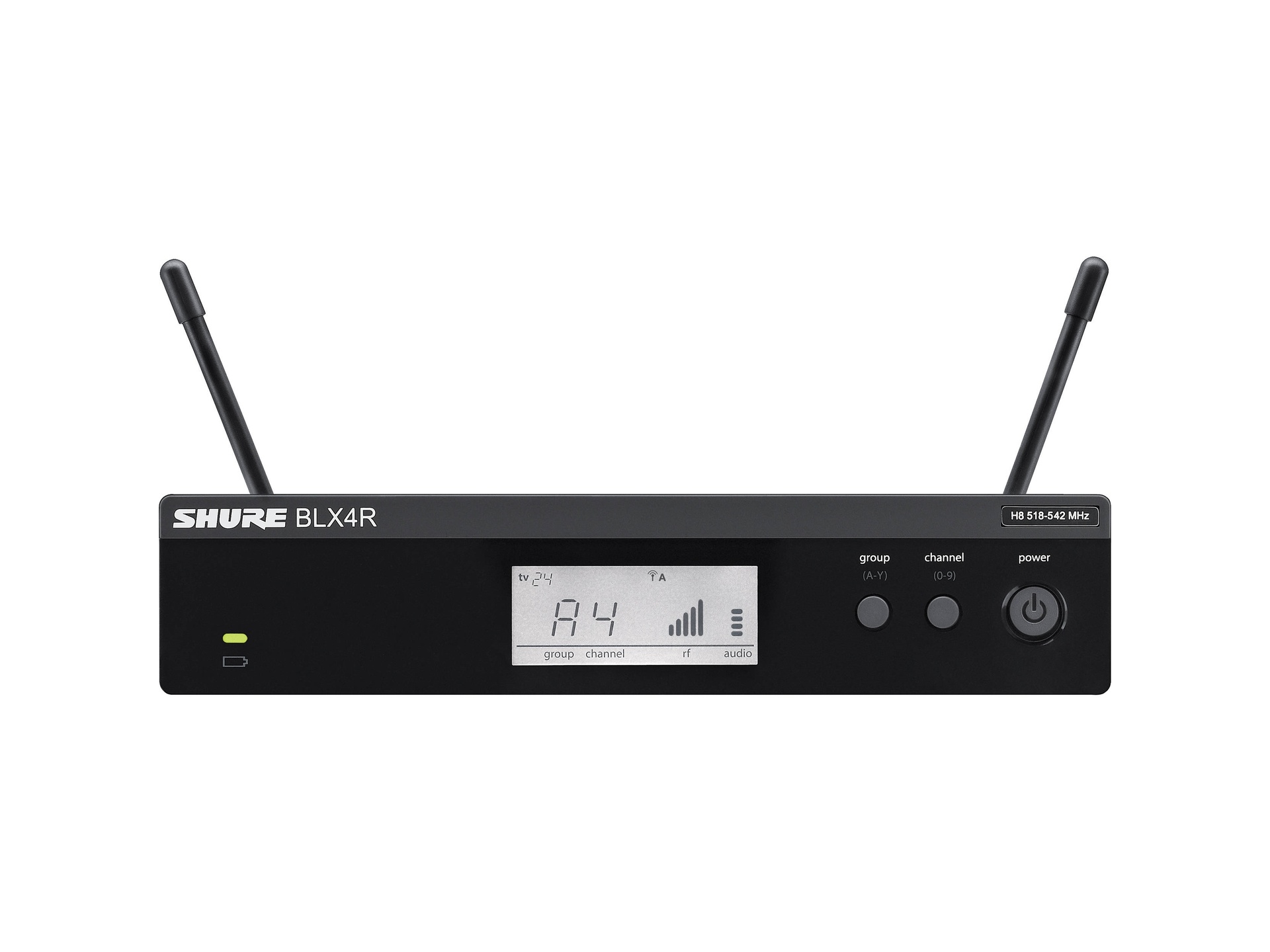 Shure BLX4R Rackmount Wireless Receiver (M17: 662-686 MHz)