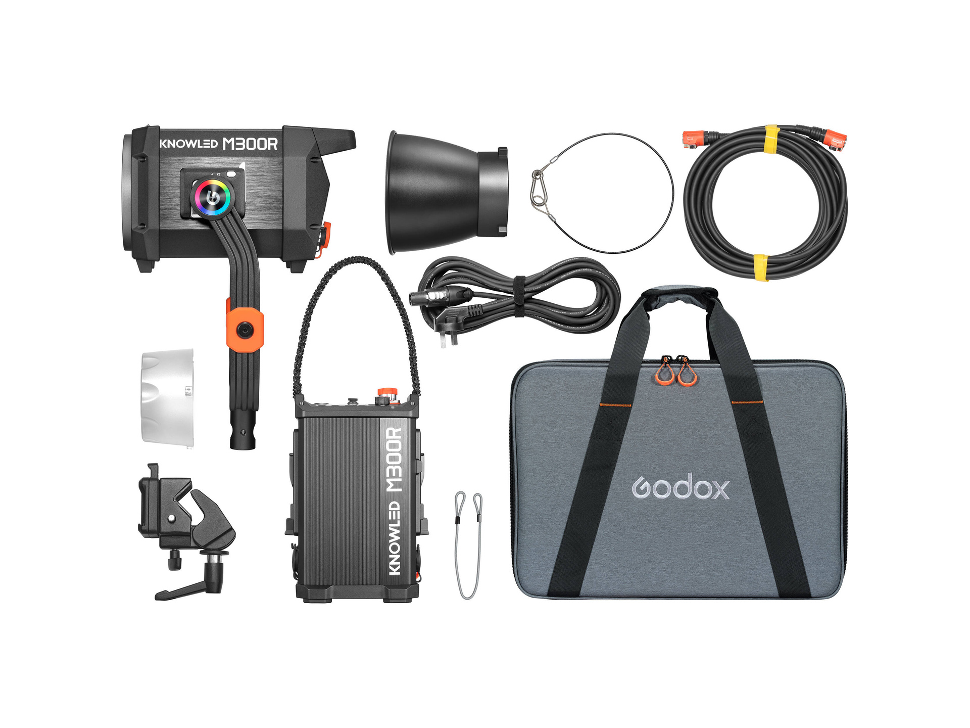 Godox KNOWLED M300R RGB LED Monolight (Travel Kit)