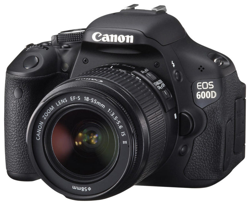 Canon EOS 600D Digital SLR Camera and EFS 18-55IS II Single Lens Kit