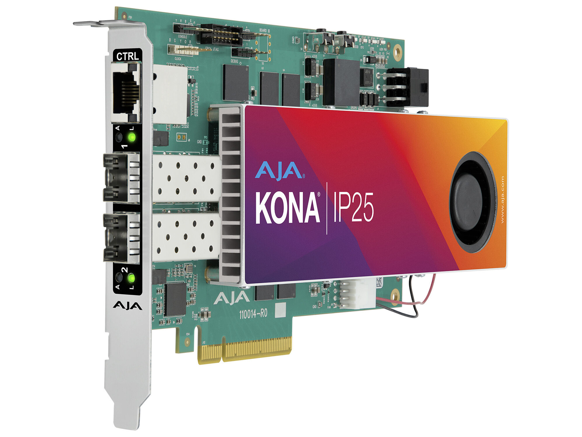 AJA KONA IP25 SDI to SMPTE ST 2110 IP Converter