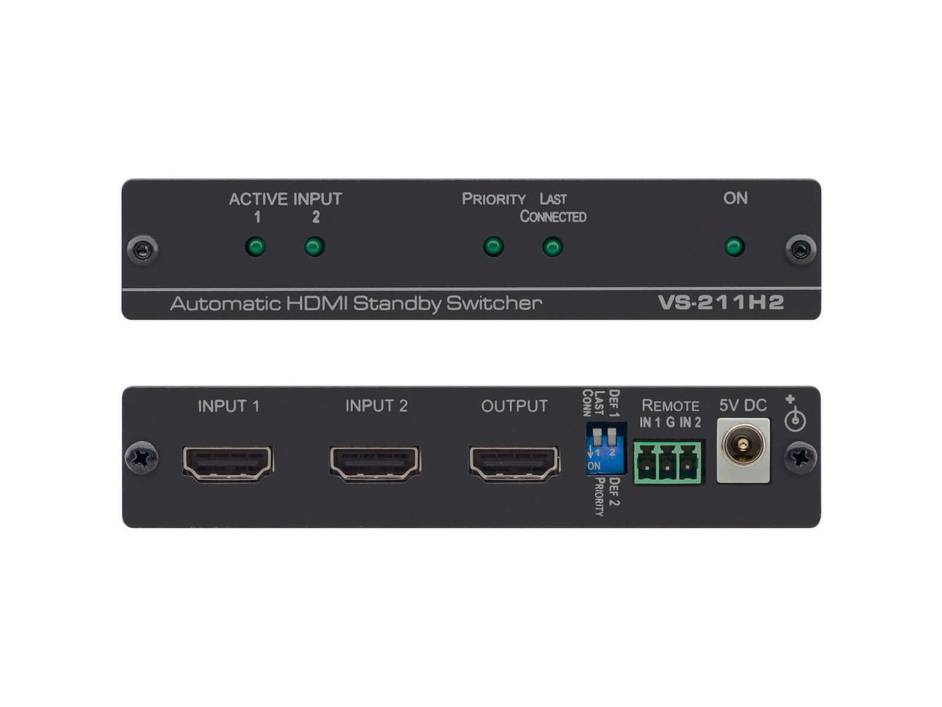 Kramer 2x1 Automatic 4K UHD HDMI Standby Switcher