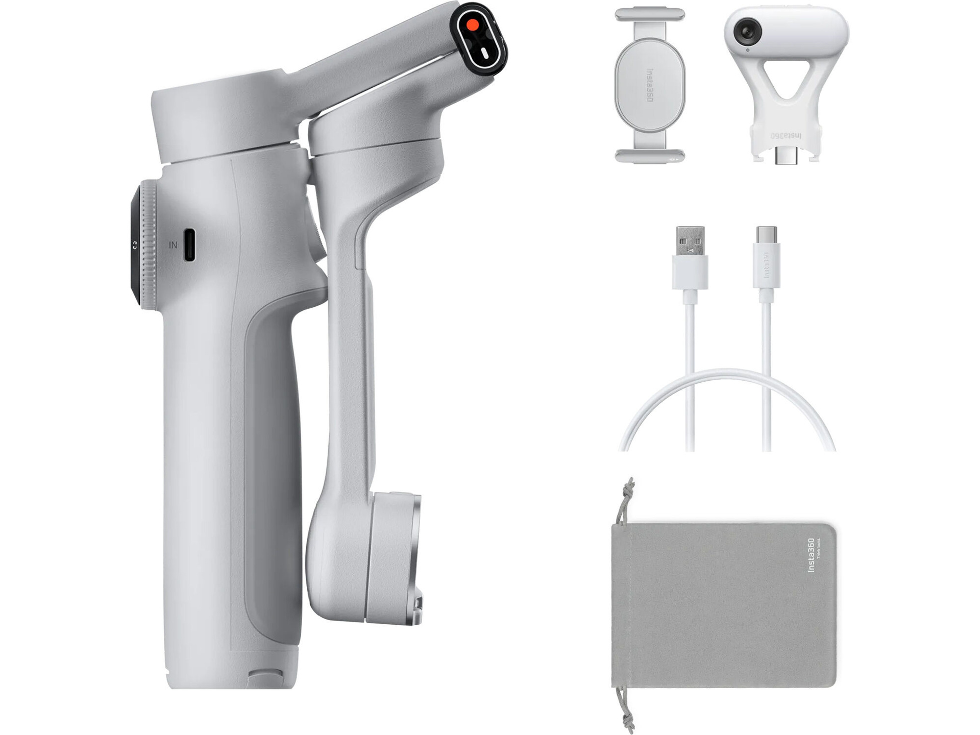 Insta360 Flow gray 美品　値下げ！ Amazon.co.jp: Insta360 Flow クリエイターキット AI追跡機能