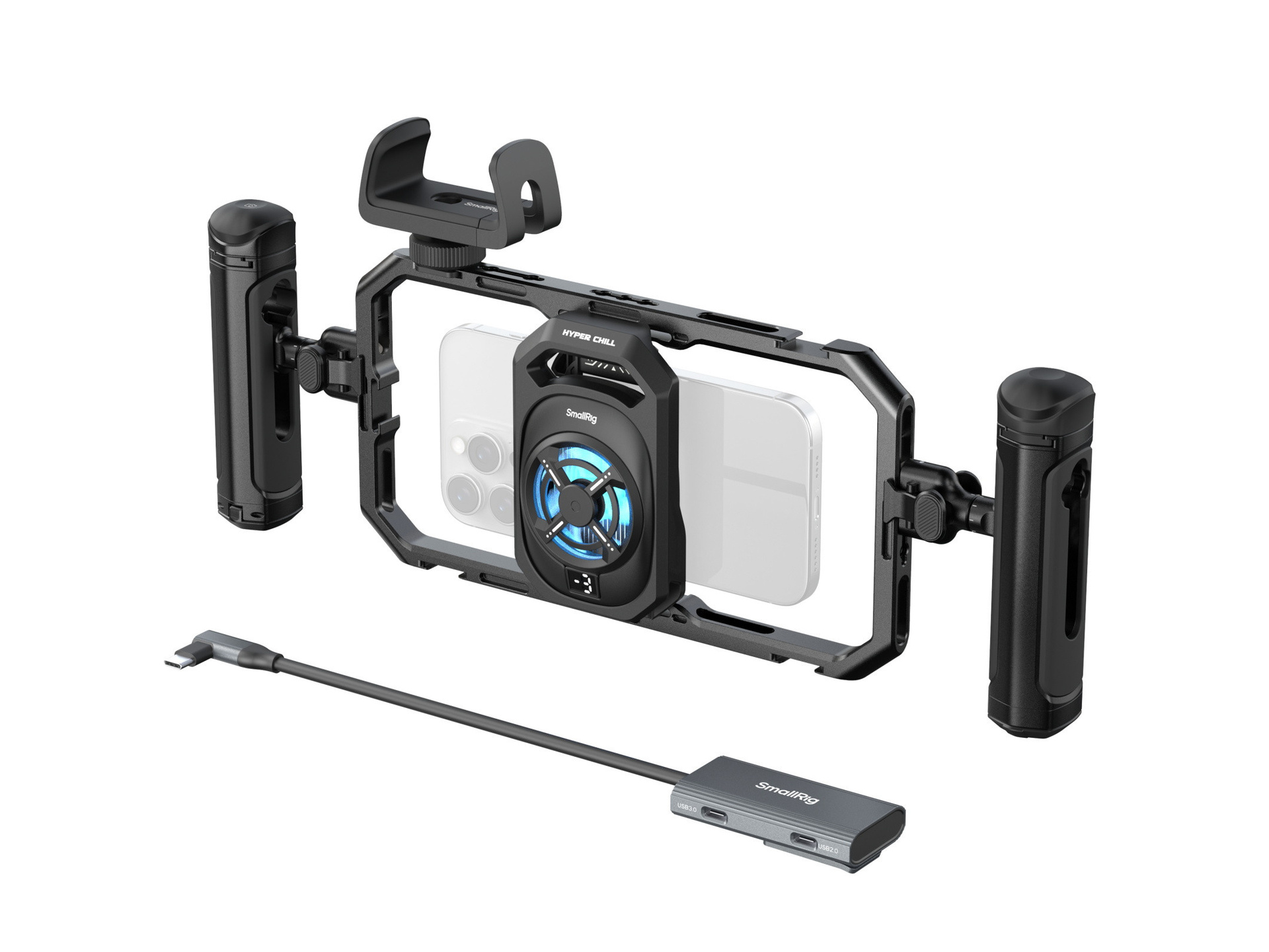 SmallRig 5276 All-in-One Thermal Live Streaming & Filming Handheld Phone Cage Kit