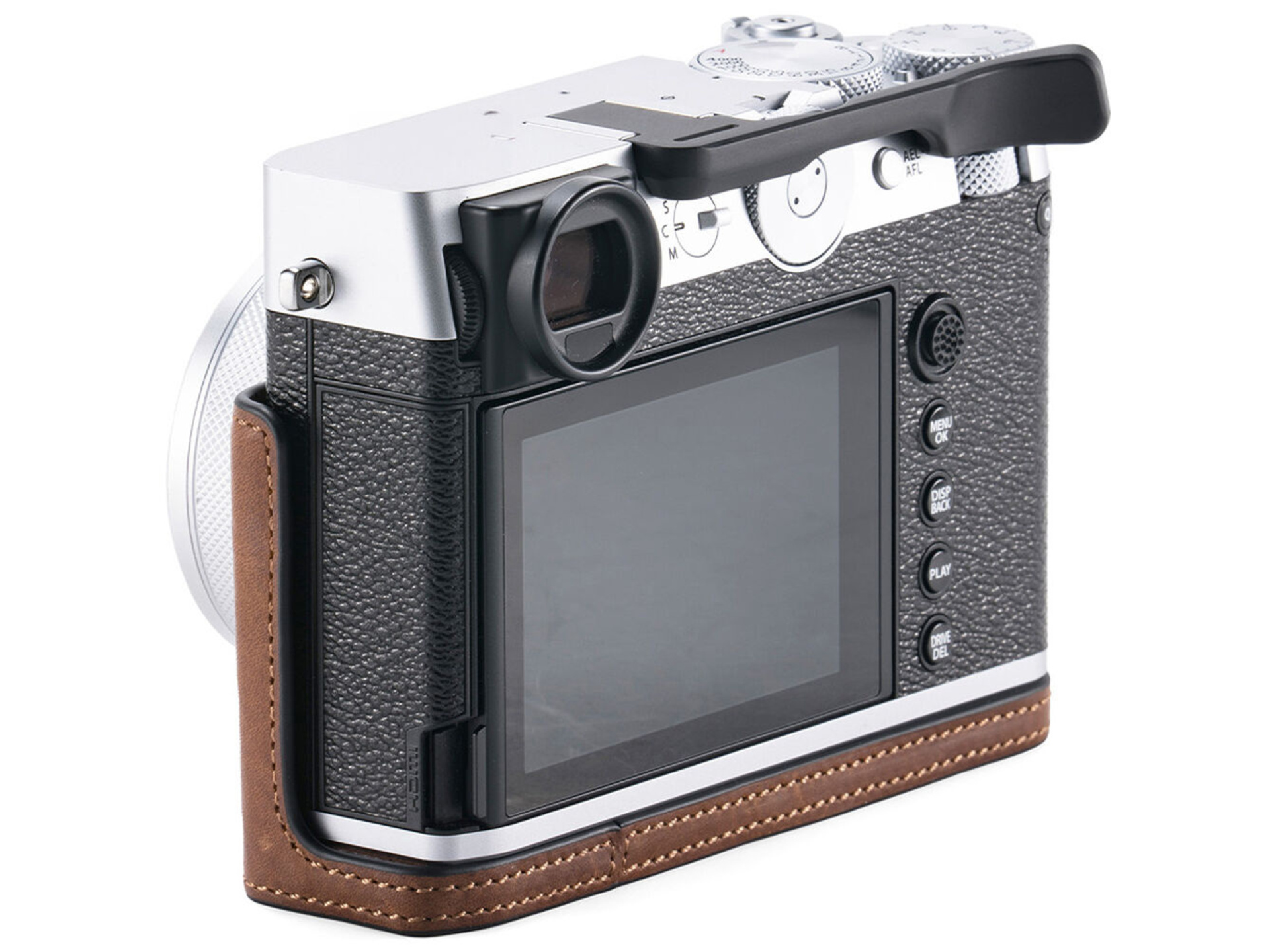 Tilta Vintage Camera Half Case for FUJIFILM GFX100RF (Black Thumb Grip)