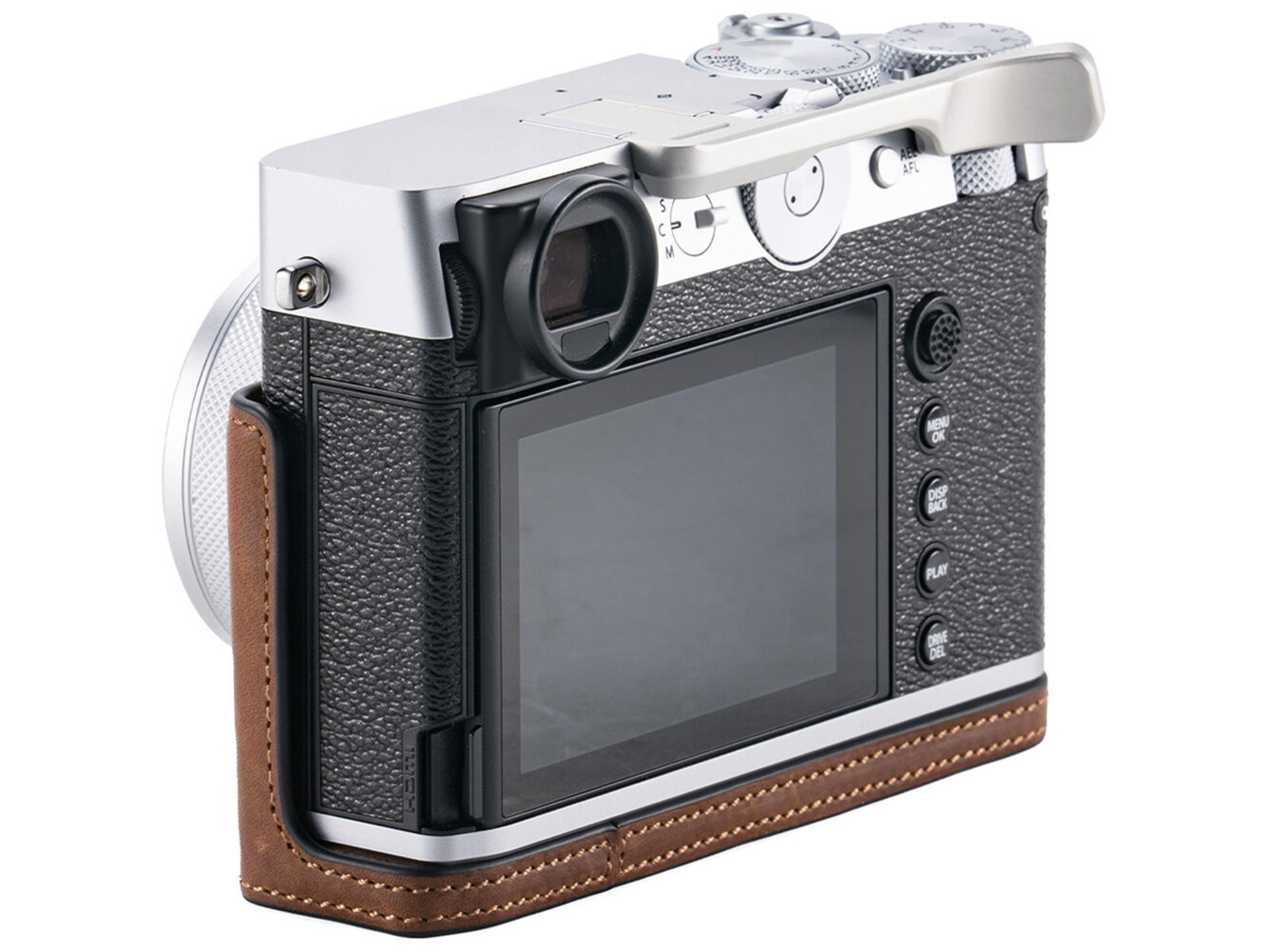 Tilta Vintage Camera Half Case for FUJIFILM GFX100RF (SilverThumb Grip)