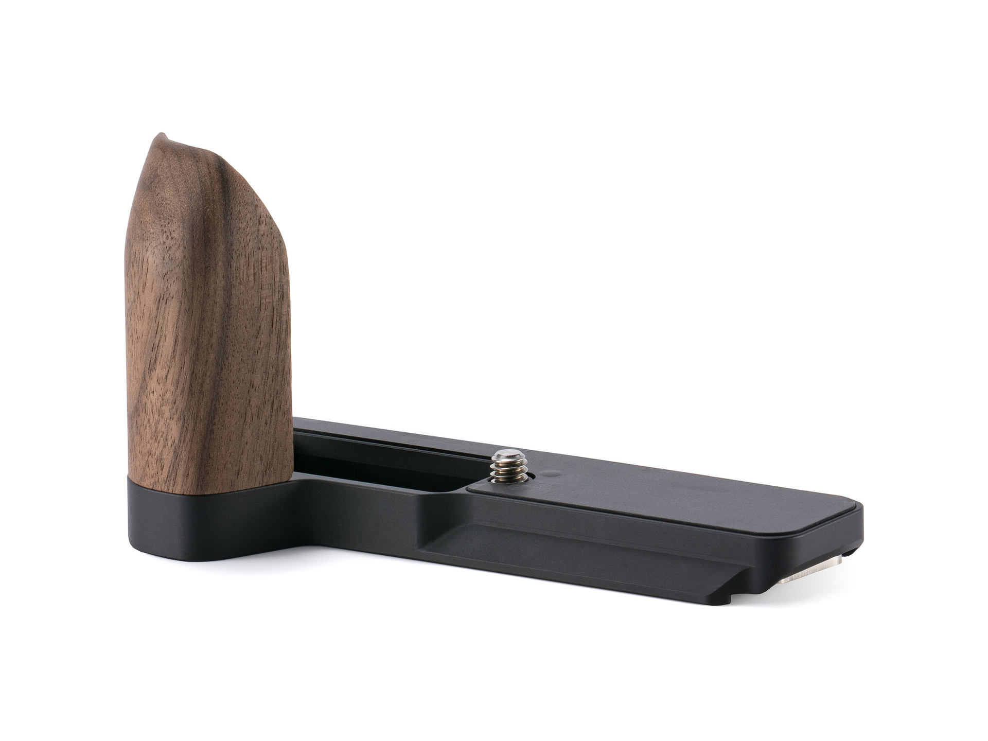 Tilta Mounting Baseplate with Wooden Grip for Canon PowerShot V1
