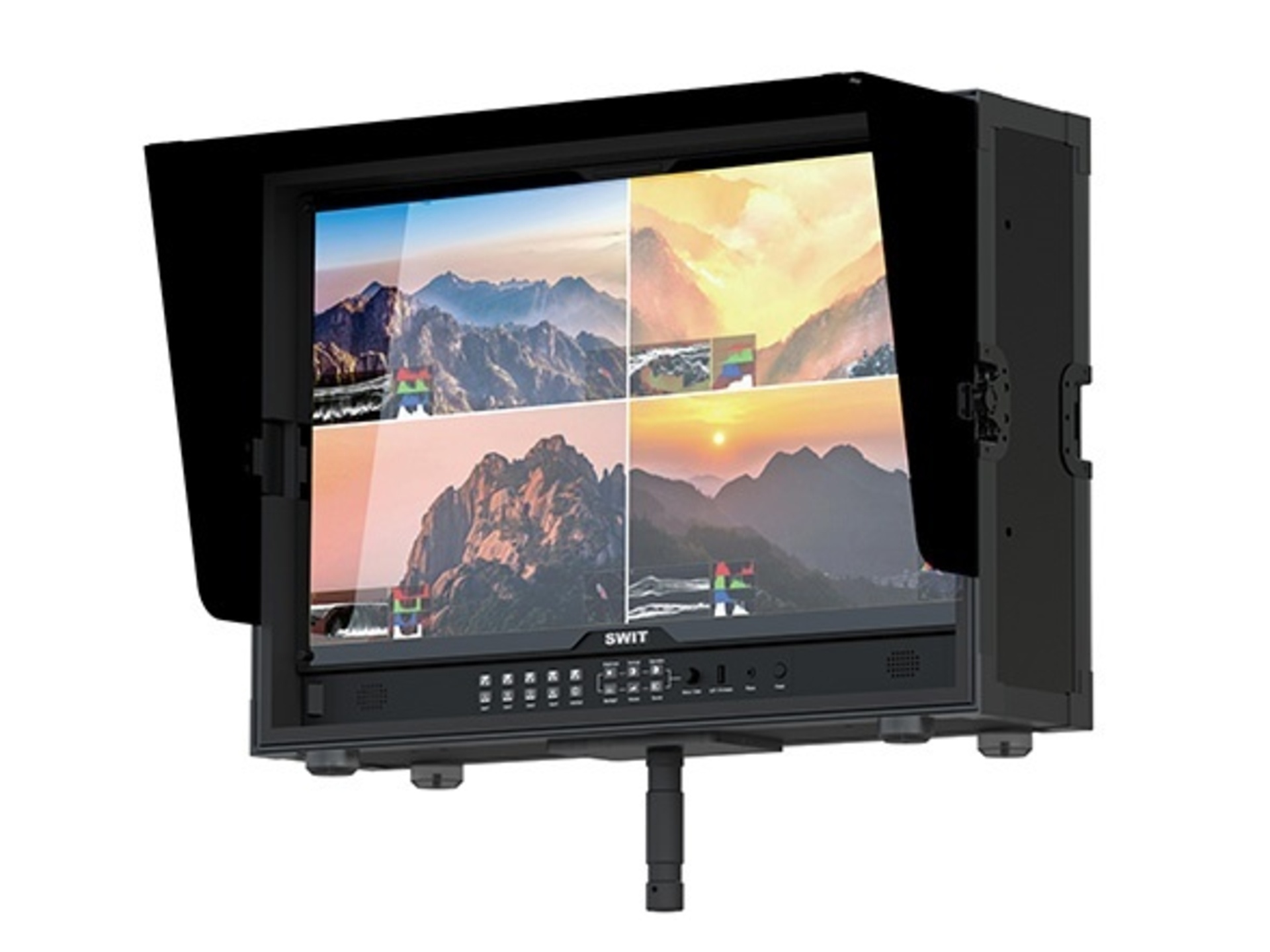 SWIT 23.8" 4K 1000nits Quad 12GSDI HDR Field Production Monitor