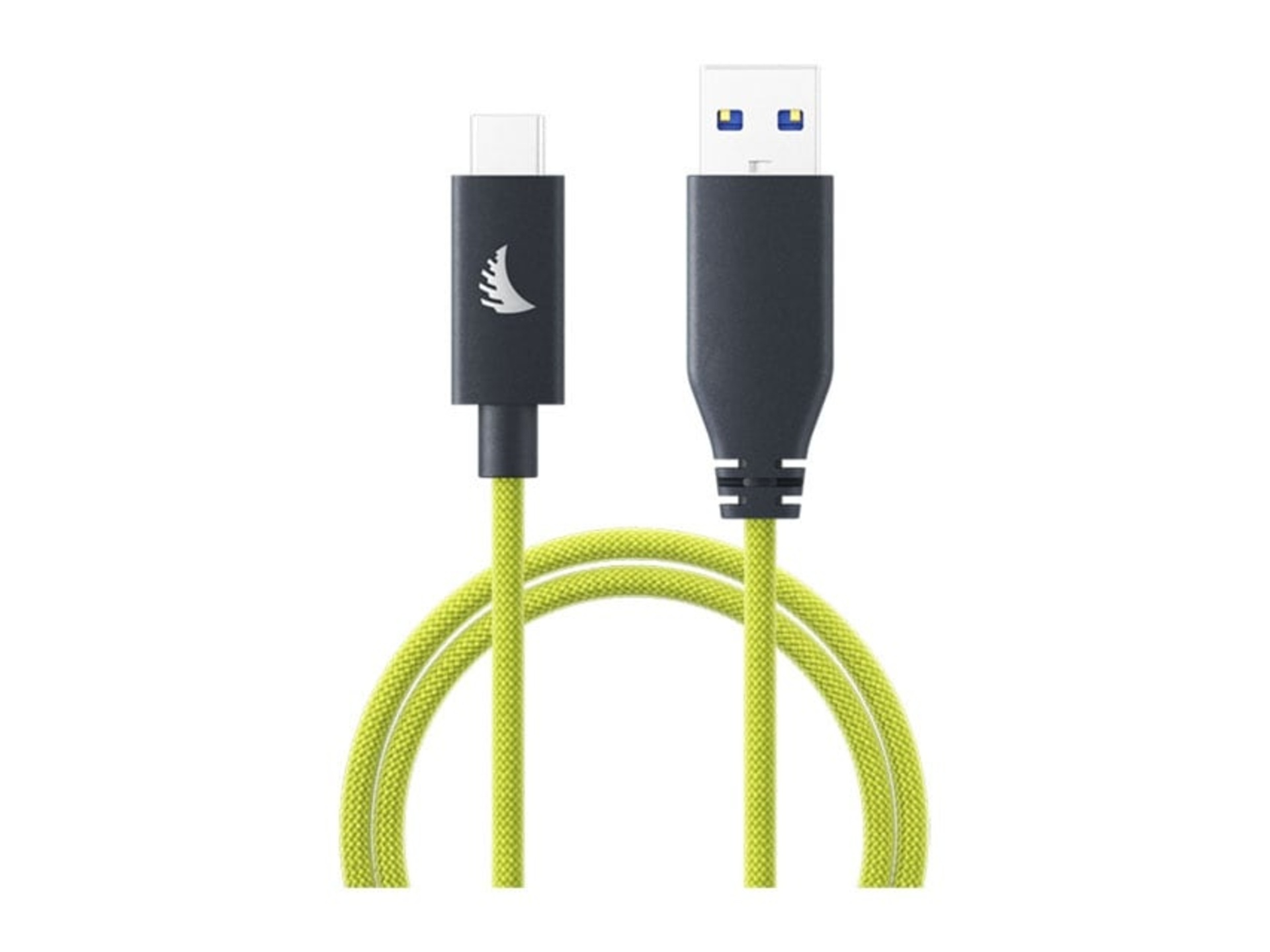 Angelbird USB-A to USB-C 3.2 Solid Flex Cable (32cm, Lime)