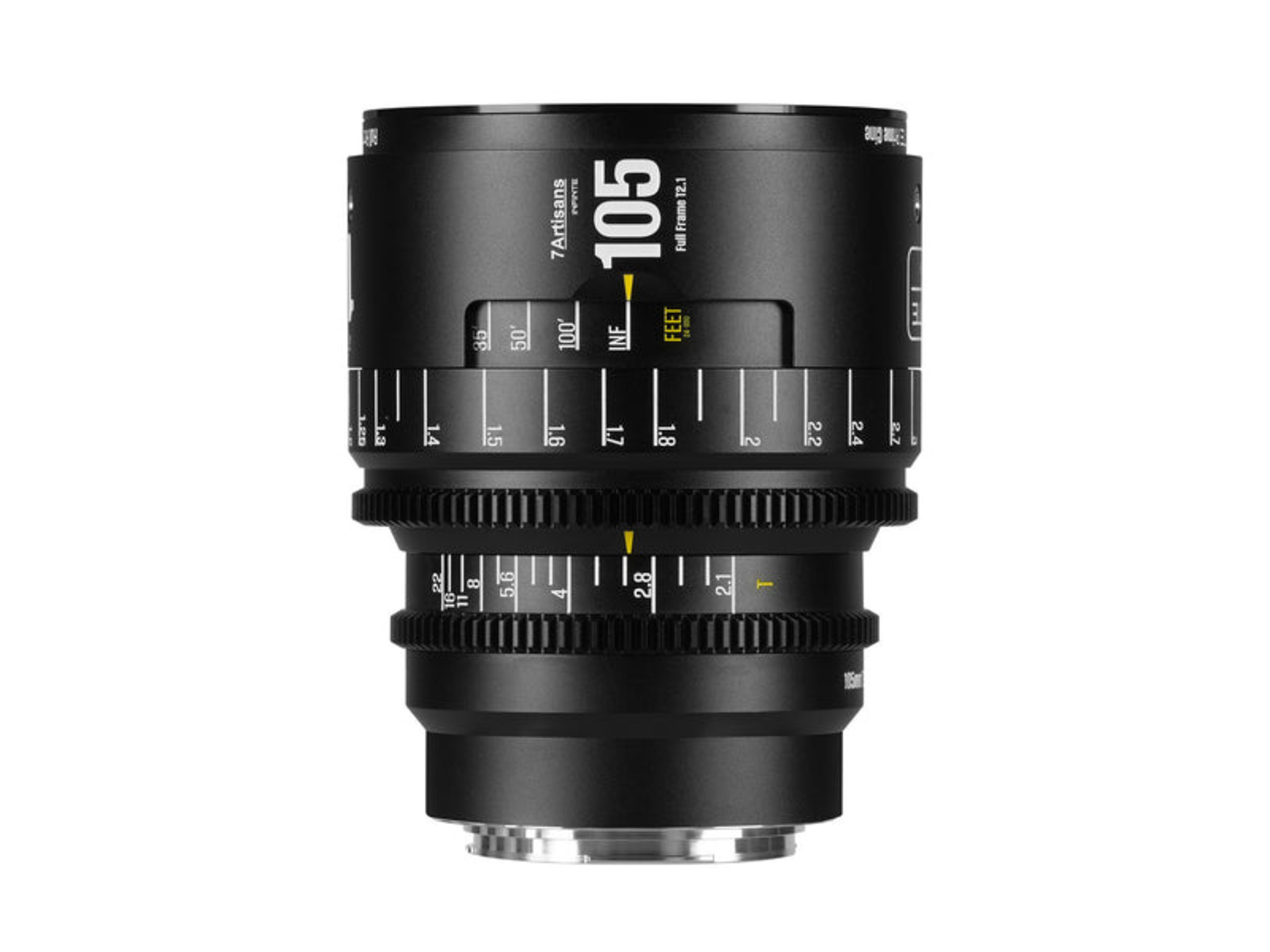 7Artisans INFINTE 105mm T2.1 Cine Lens (Canon EF, Black)