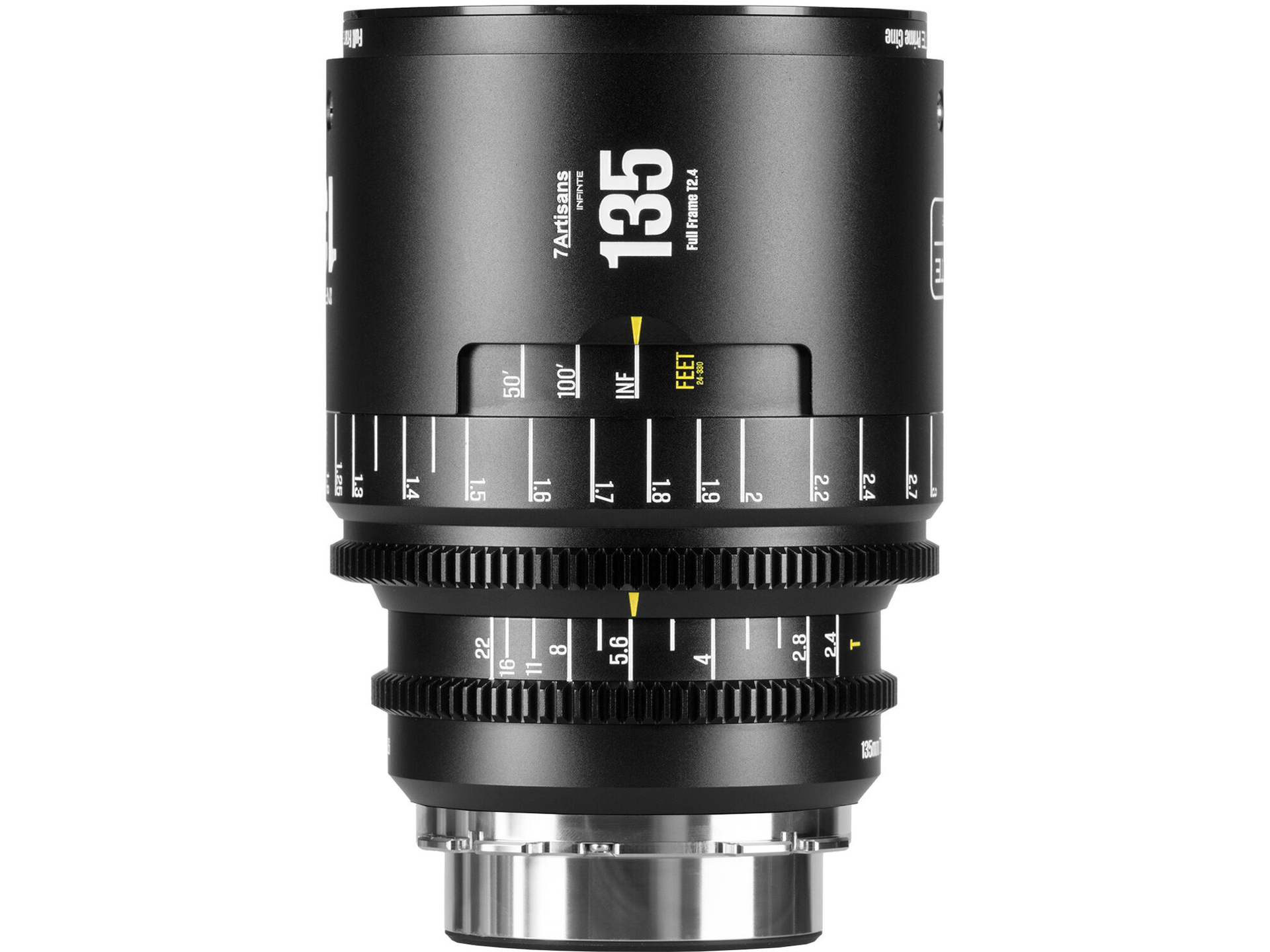 7Artisans INFINTE 135mm T2.4 Cine Lens (ARRI PL, Black)