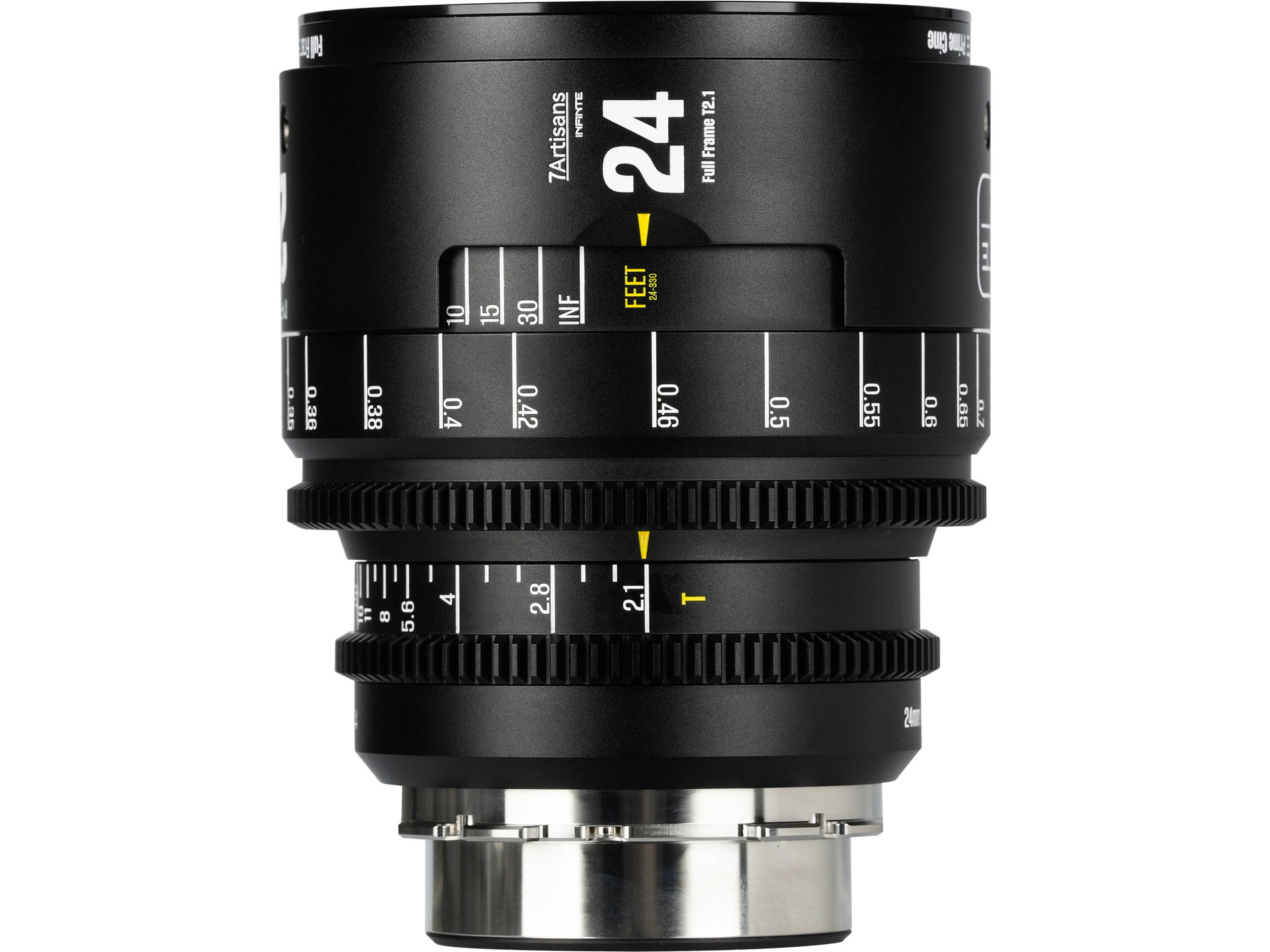 7Artisans INFINTE 24mm T2.1 Cine Lens (ARRI PL, Black)