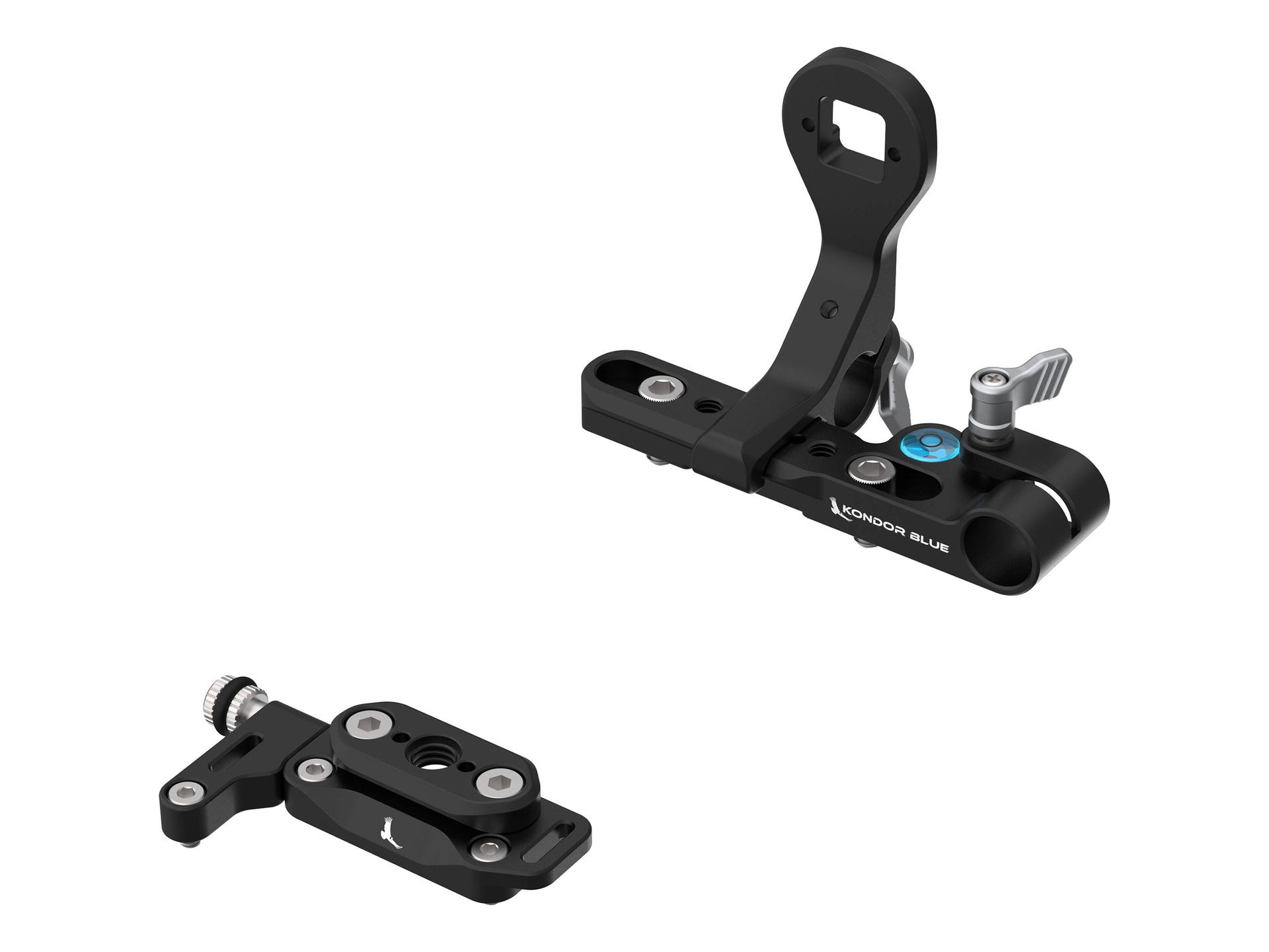 Kondor Blue Hollywood Handle Adapter Kit for RED KOMODO-X/V-RAPTOR (Raven Black)
