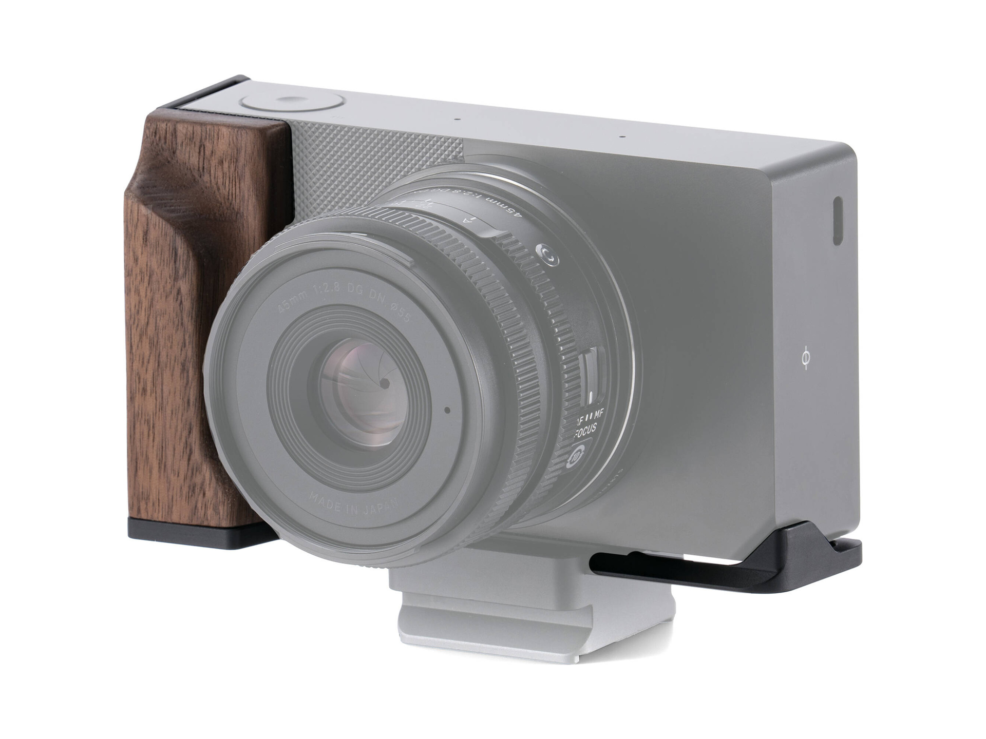 Tilta Mounting Baseplate with Wooden Grip for Sigma BF (Black)