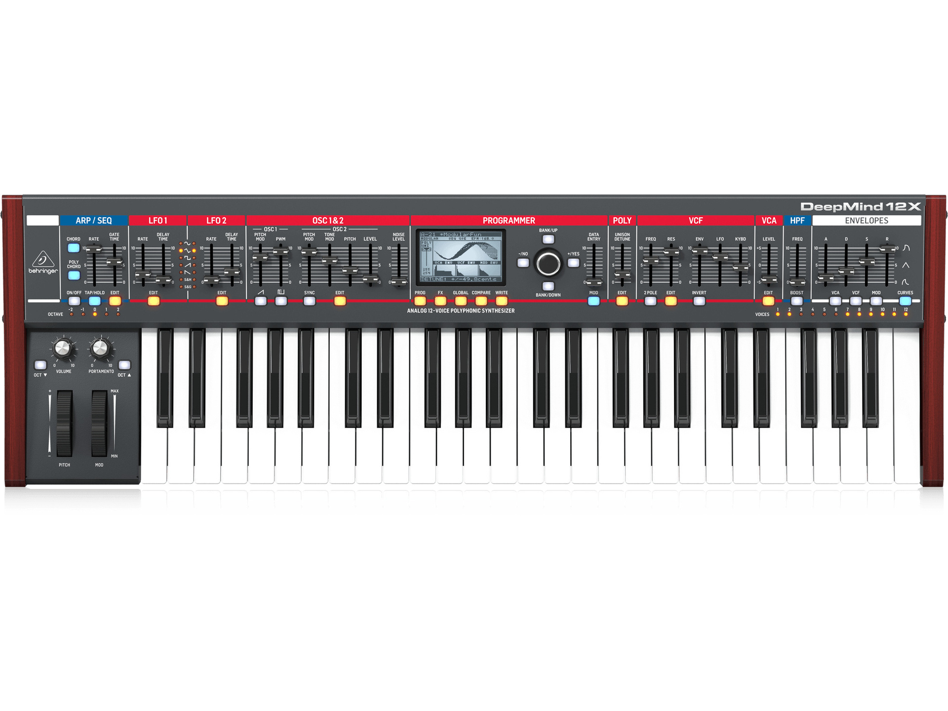 Behringer DEEPMIND12X True Analog 12-Voice Polyphonic Synthesizer