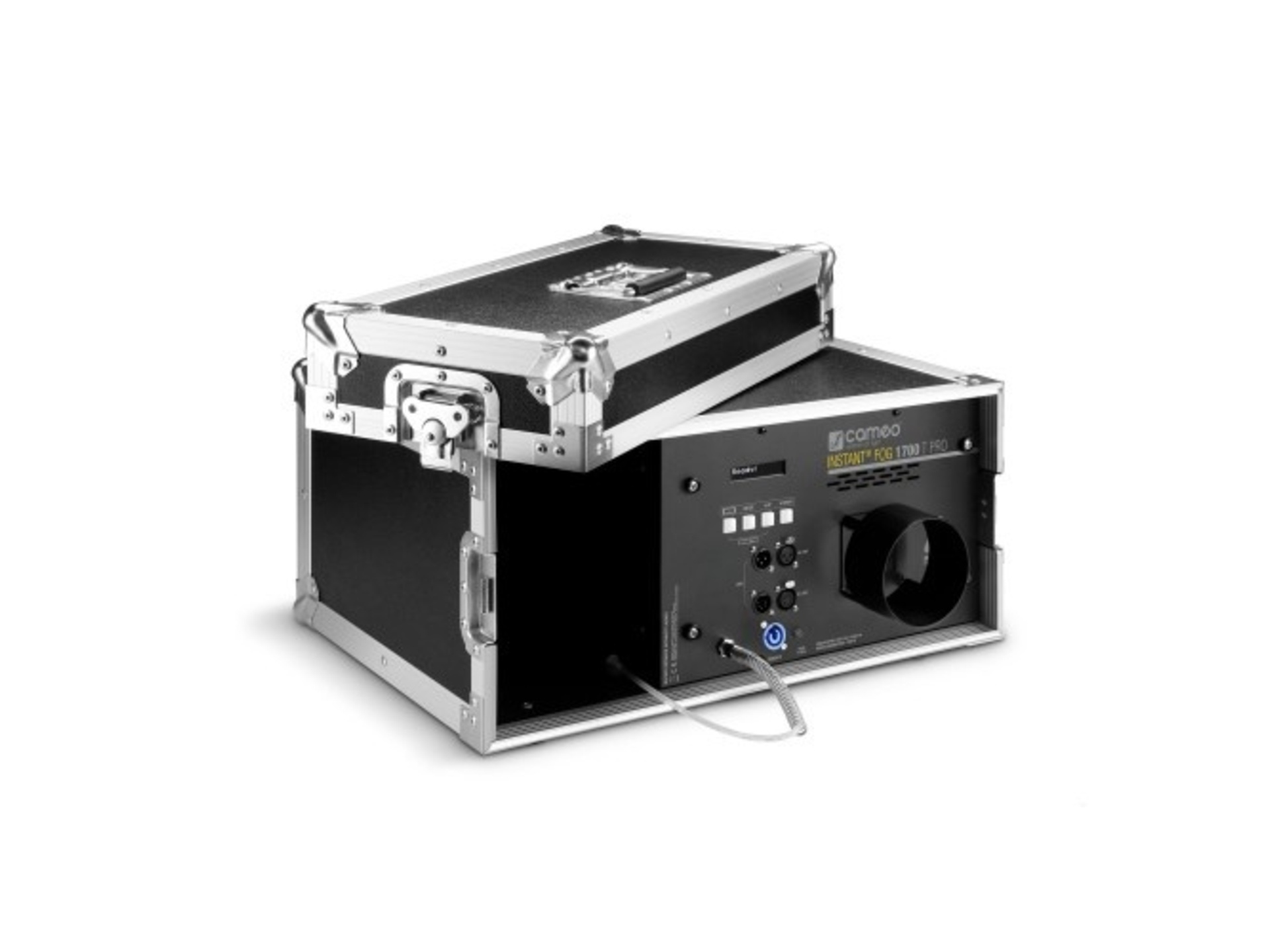 Cameo Instant Fog 1700 T Pro Touring Fog Machine + Road Case (6L)
