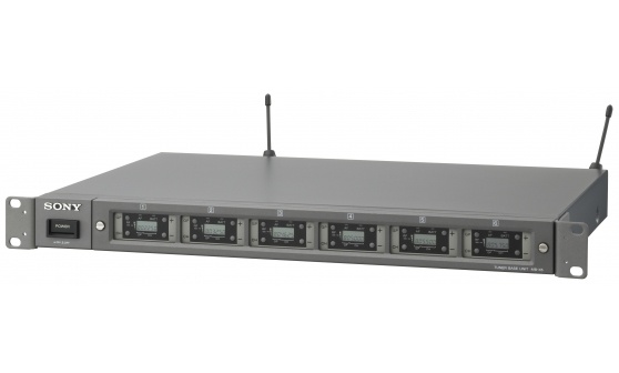 Sony MB-X6 Modular Rack for Six WRU-806A and URX-M1 UHF Tuner Modules