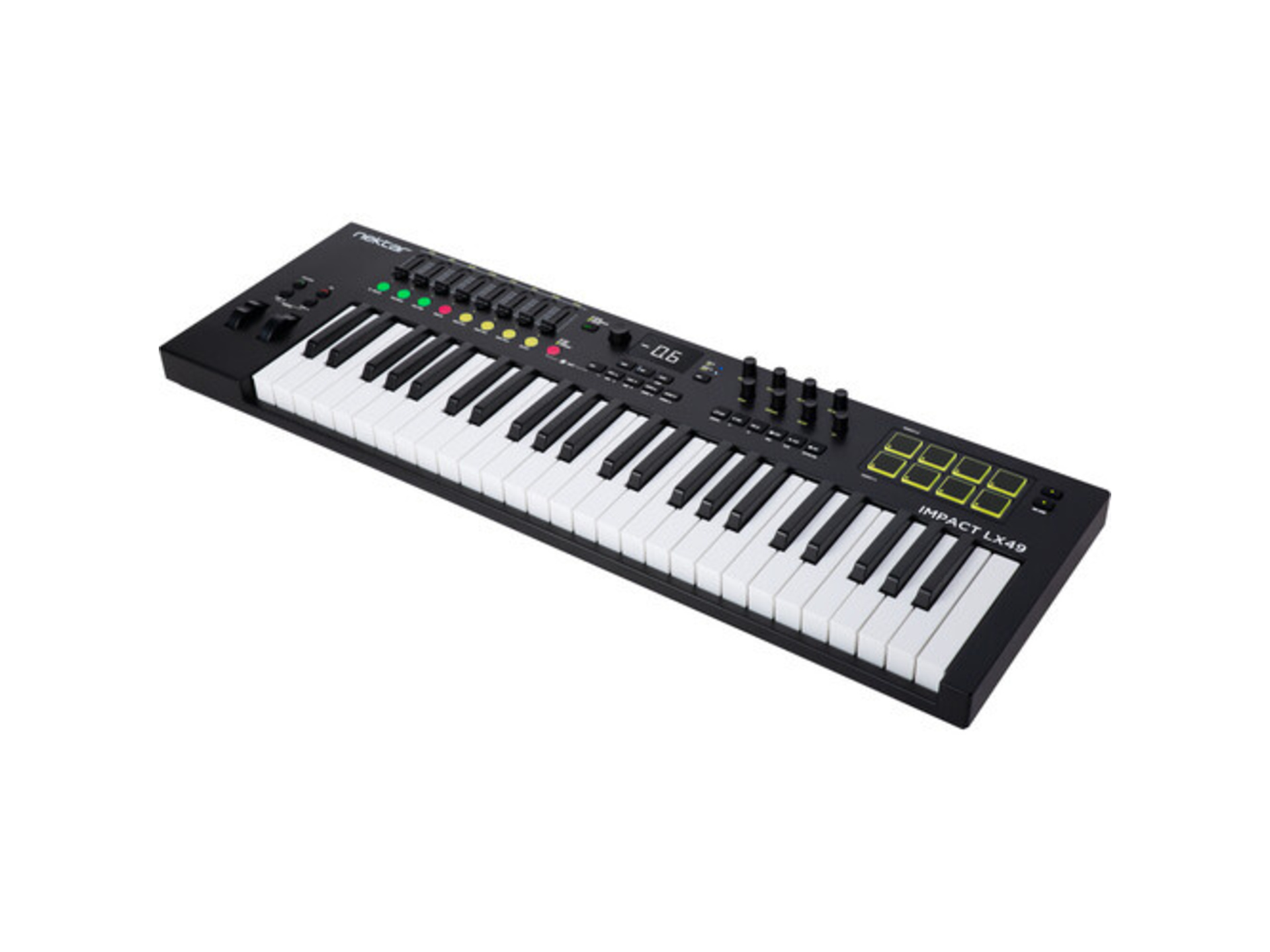 Nektar Technology Impact LX49 mk3 49 key MIDI controller w/8 pads